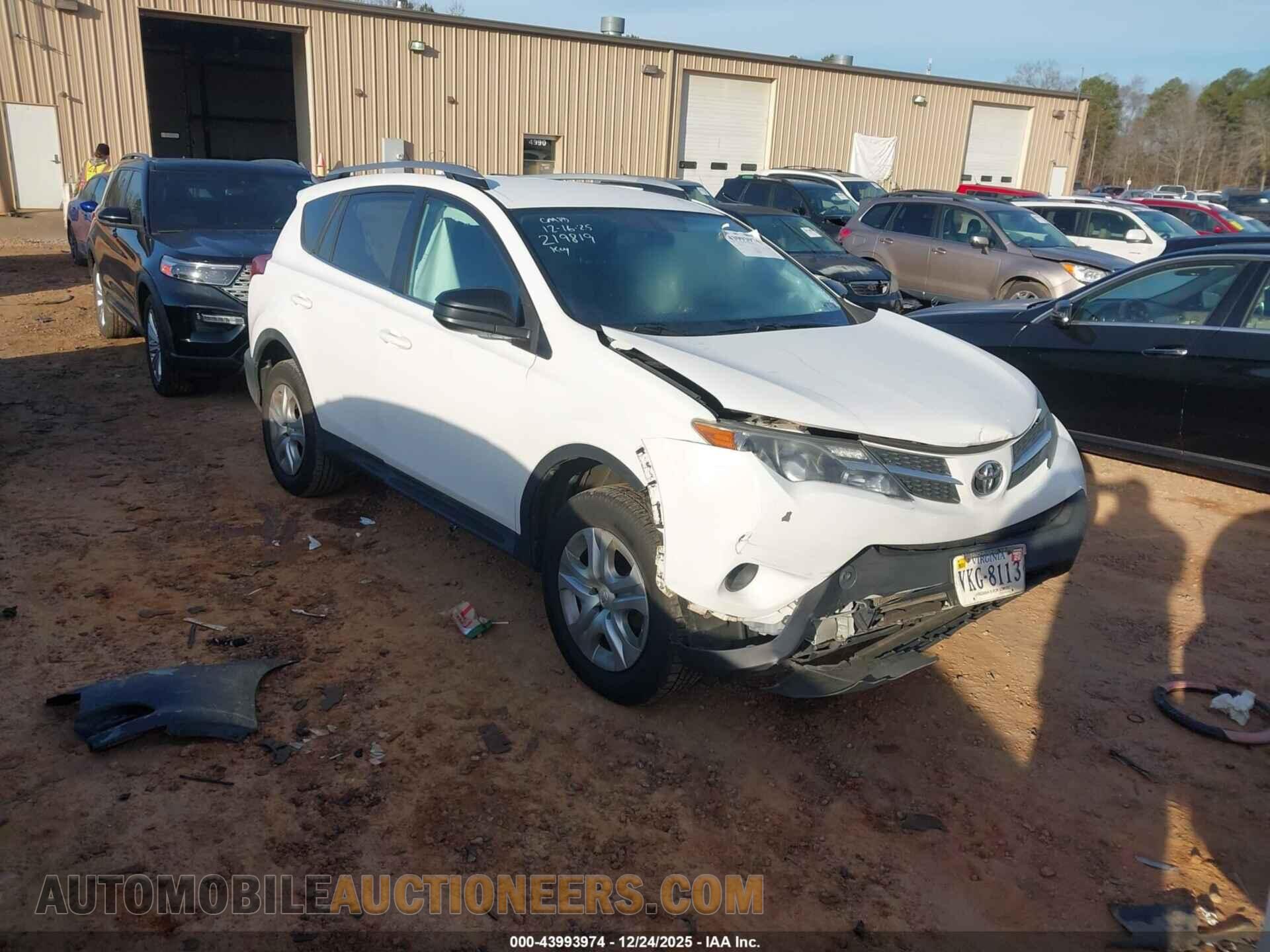 2T3ZFREV2FW219819 TOYOTA RAV4 2015