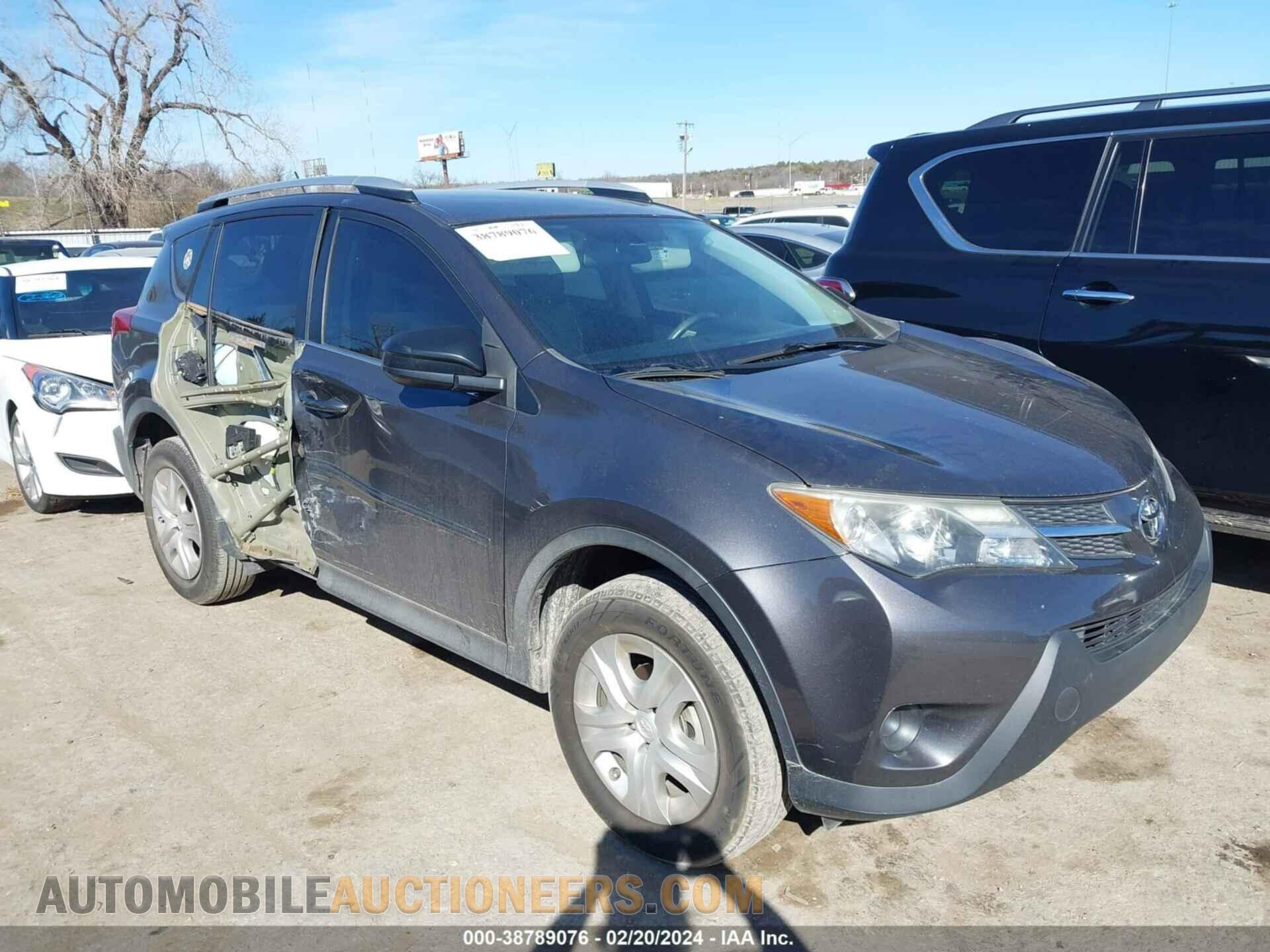 2T3ZFREV2FW227175 TOYOTA RAV4 2015