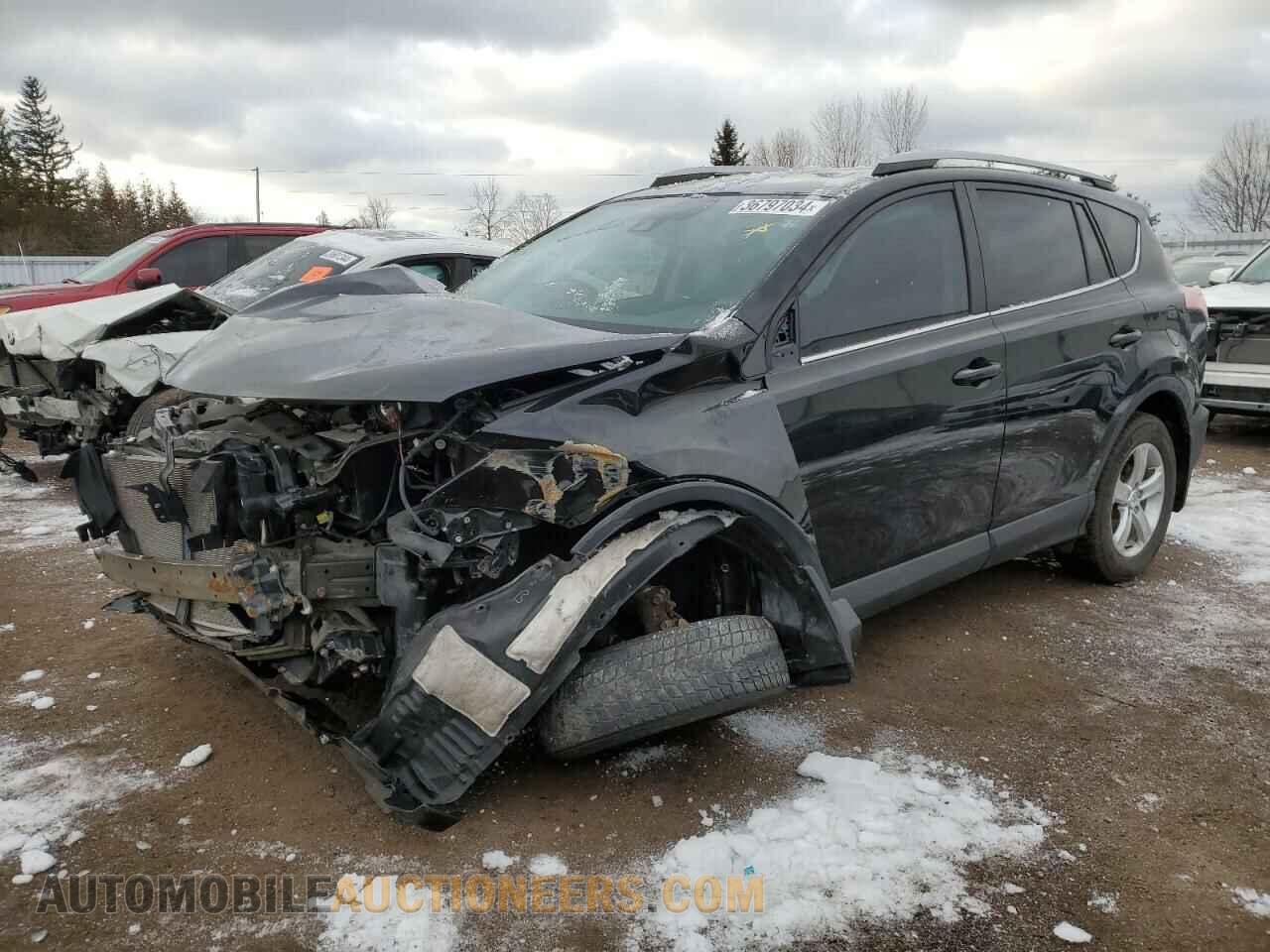 2T3ZFREV4HW392602 TOYOTA RAV4 2017