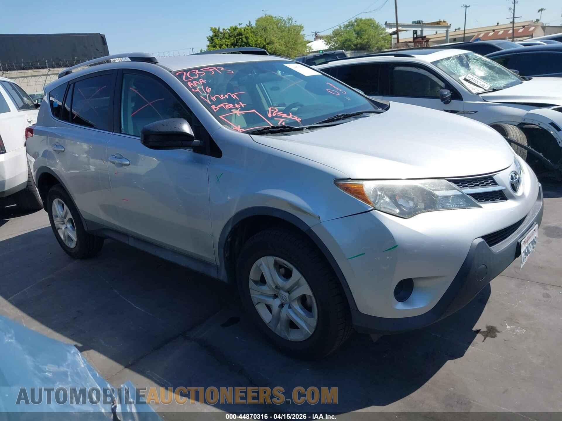 2T3ZFREV7DW059448 TOYOTA RAV4 2013