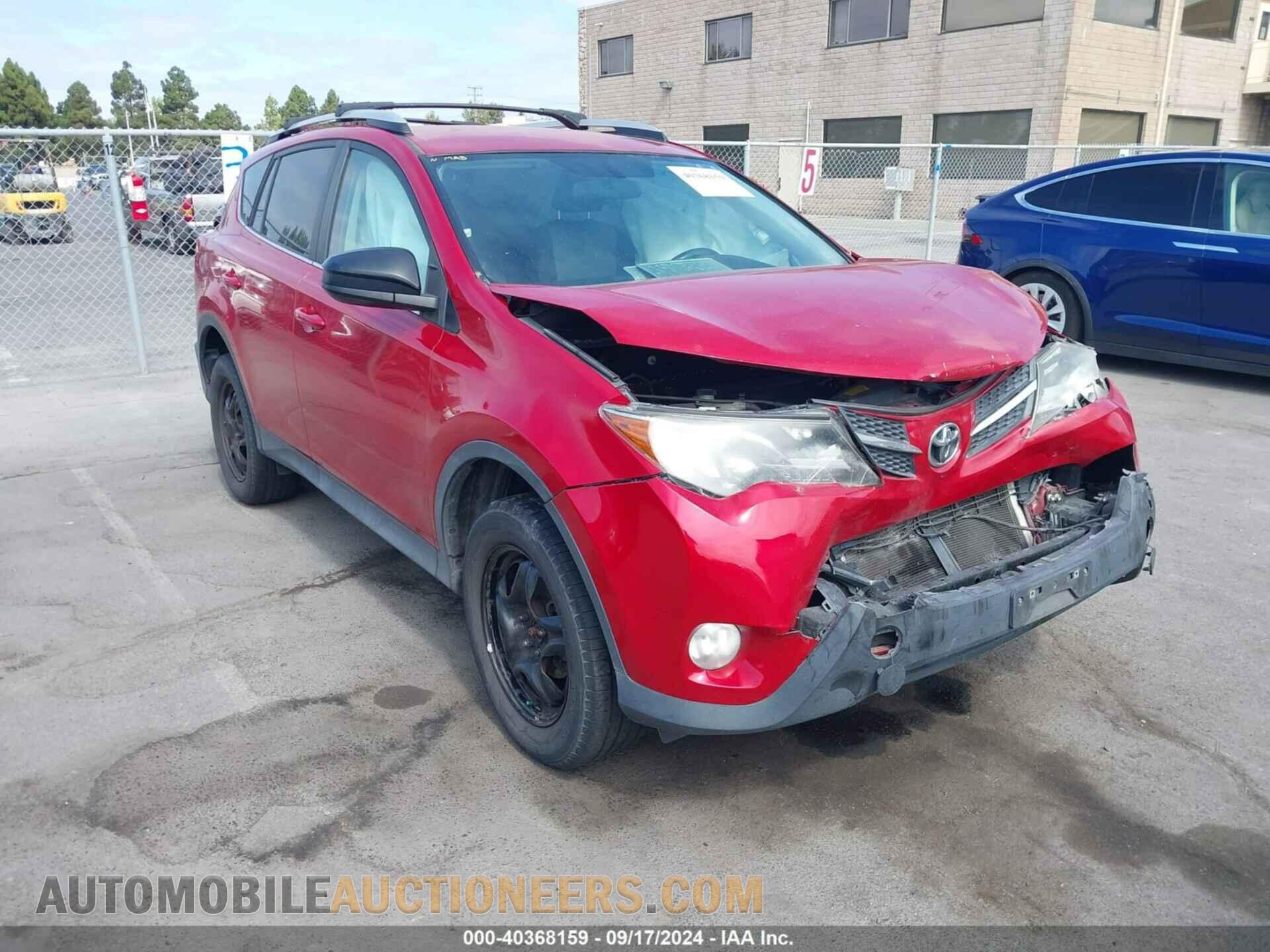 2T3ZFREV8FW199527 TOYOTA RAV4 2015