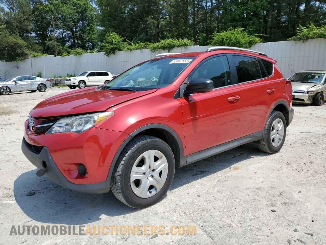 2T3ZFREV9FW198726 TOYOTA RAV4 2015
