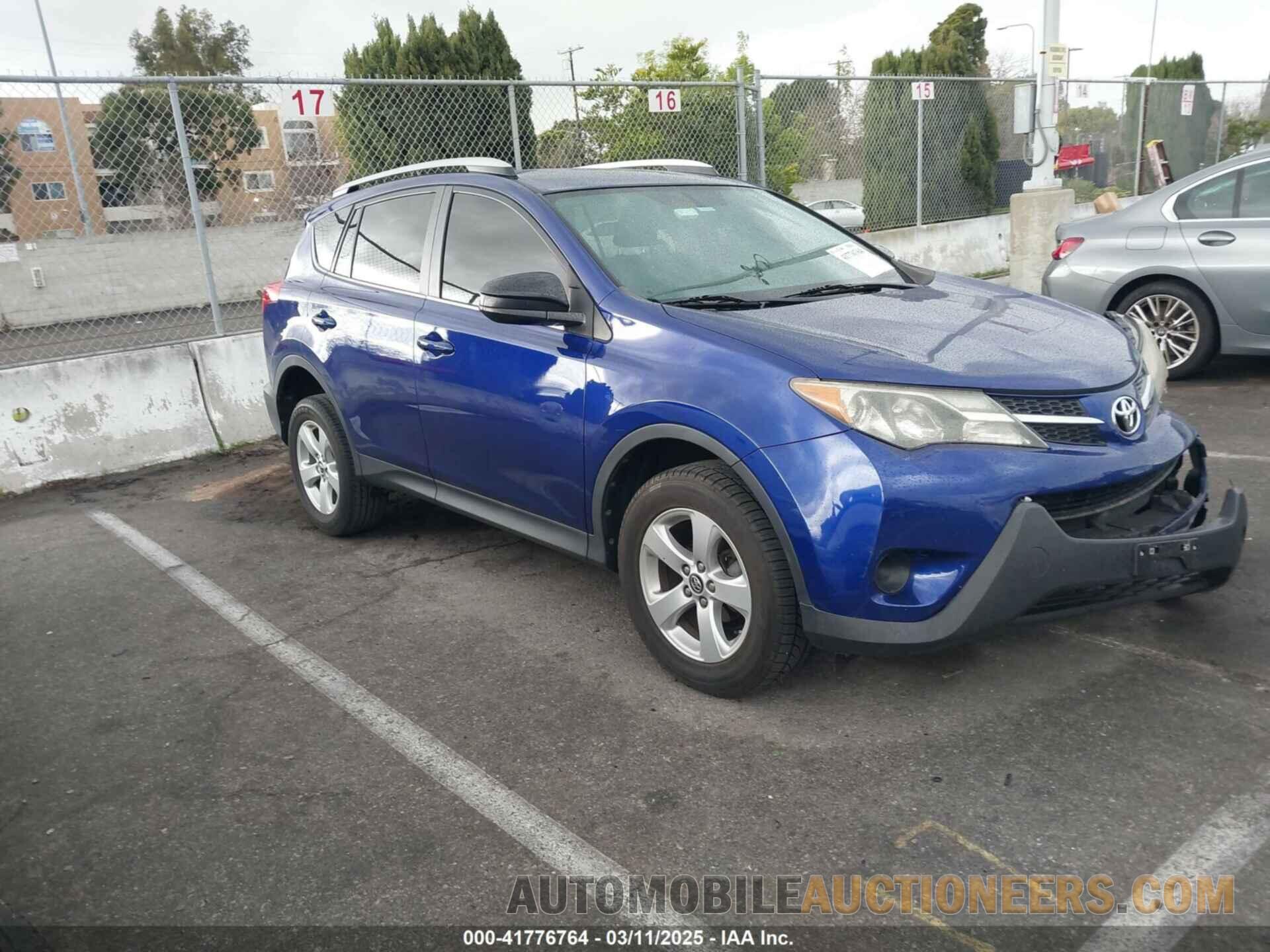 2T3ZFREVXFW231667 TOYOTA RAV4 2015