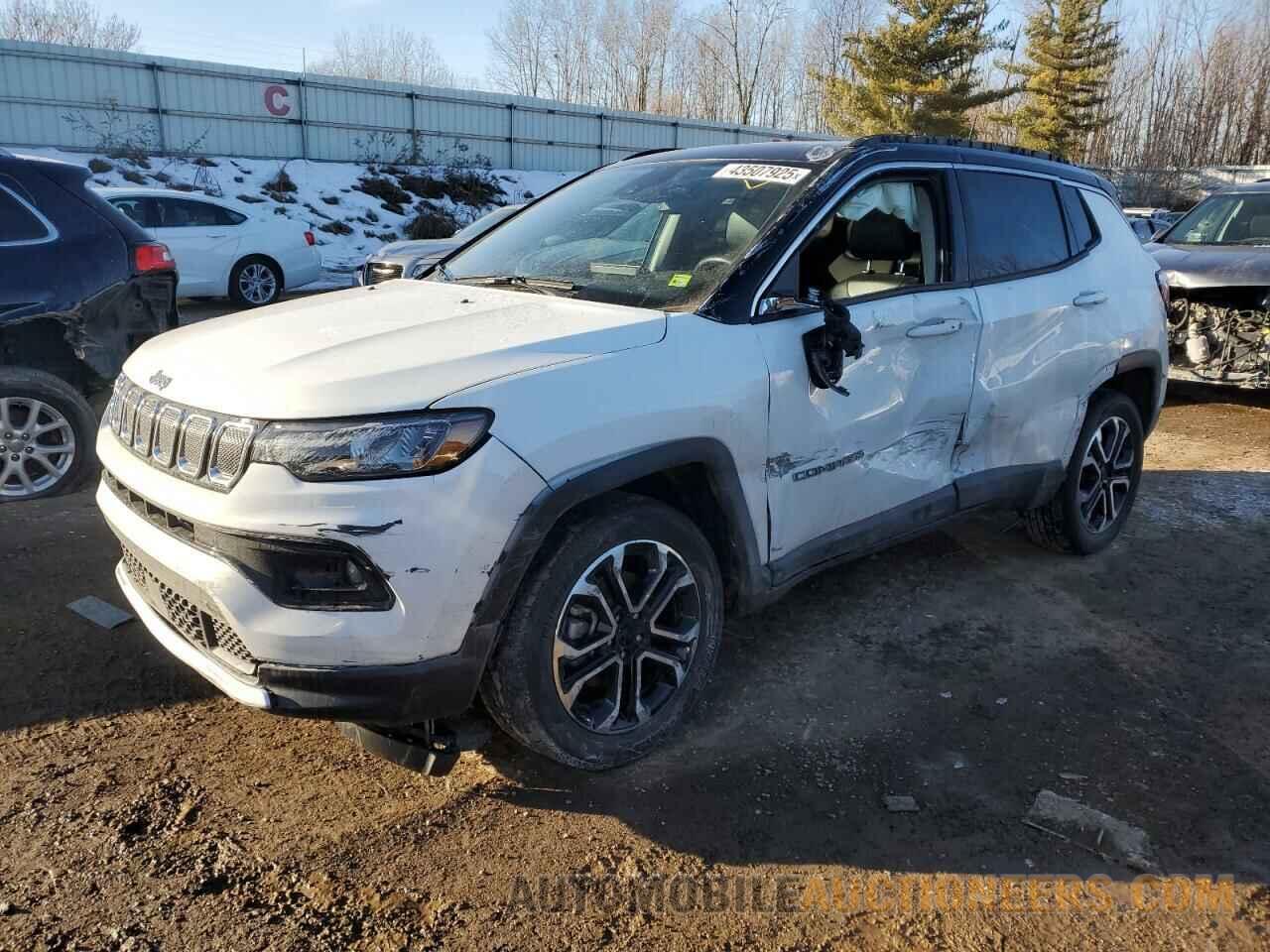 3C4NJDCB0NT180288 JEEP COMPASS 2022