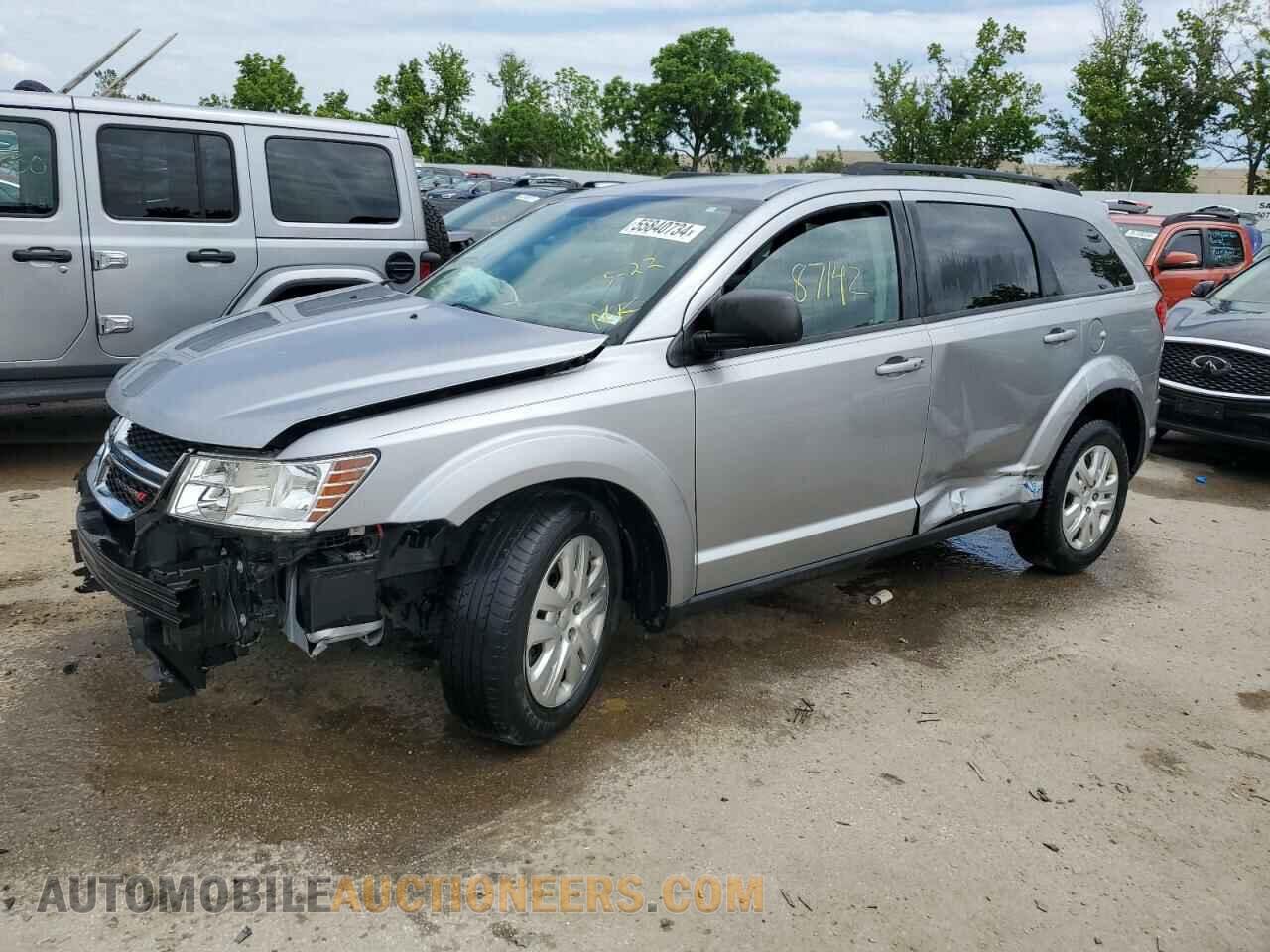 3C4PDCAB2HT653867 DODGE JOURNEY 2017