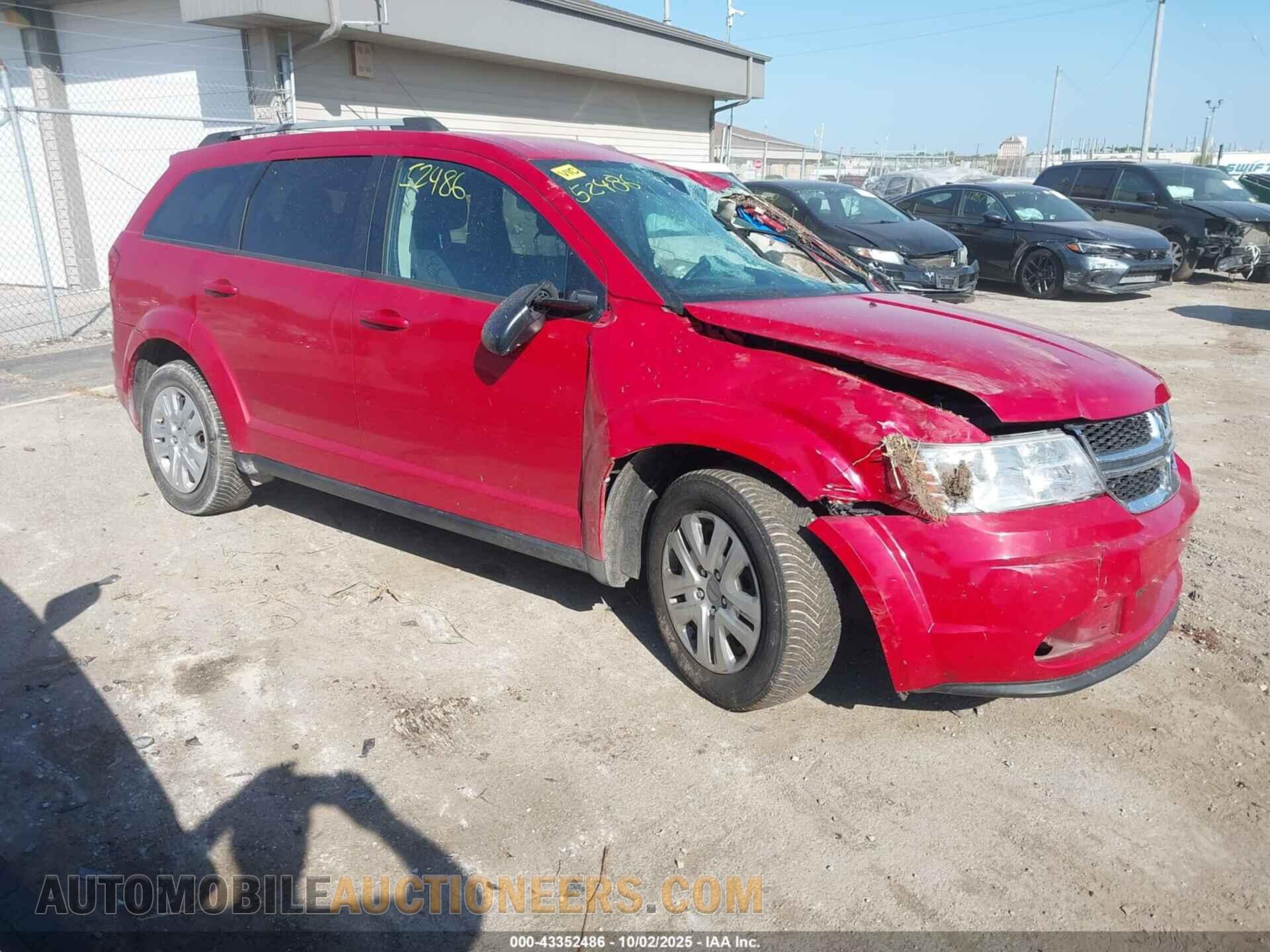 3C4PDCABXHT603721 DODGE JOURNEY 2017