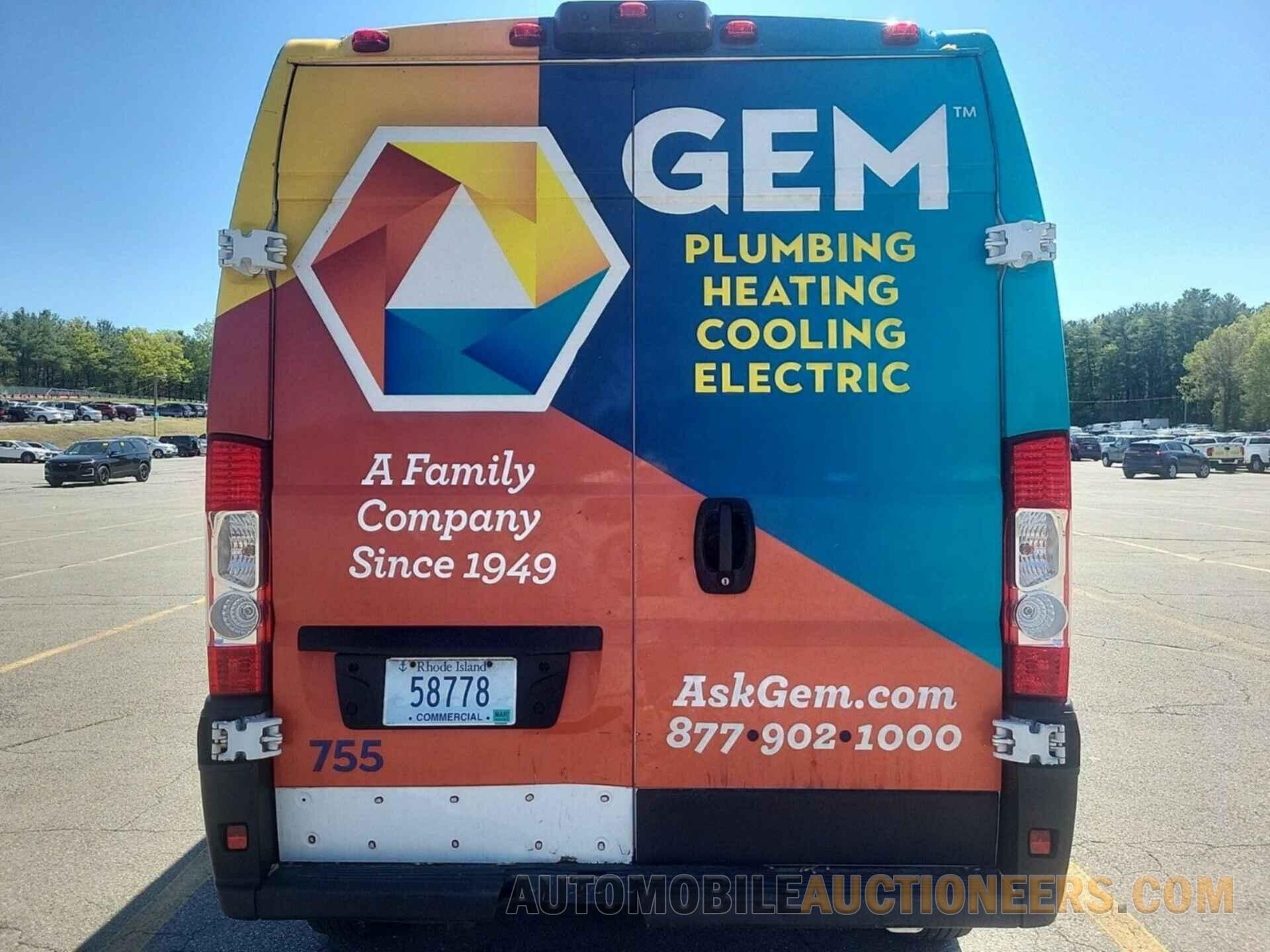3C6ERVDG8ME504574 RAM PROMASTER 2500 2021