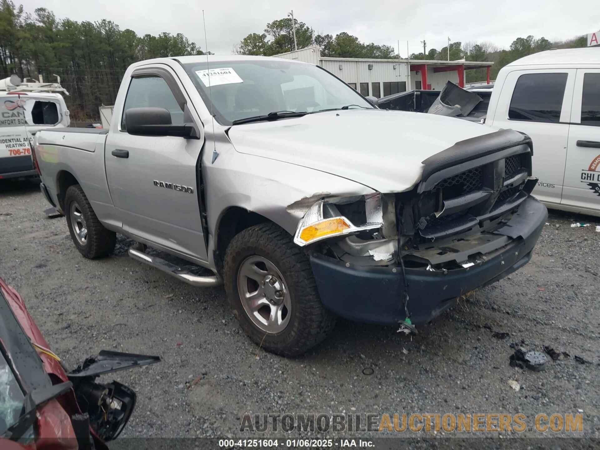 3C6JD6AP9CG272920 RAM 1500 2012