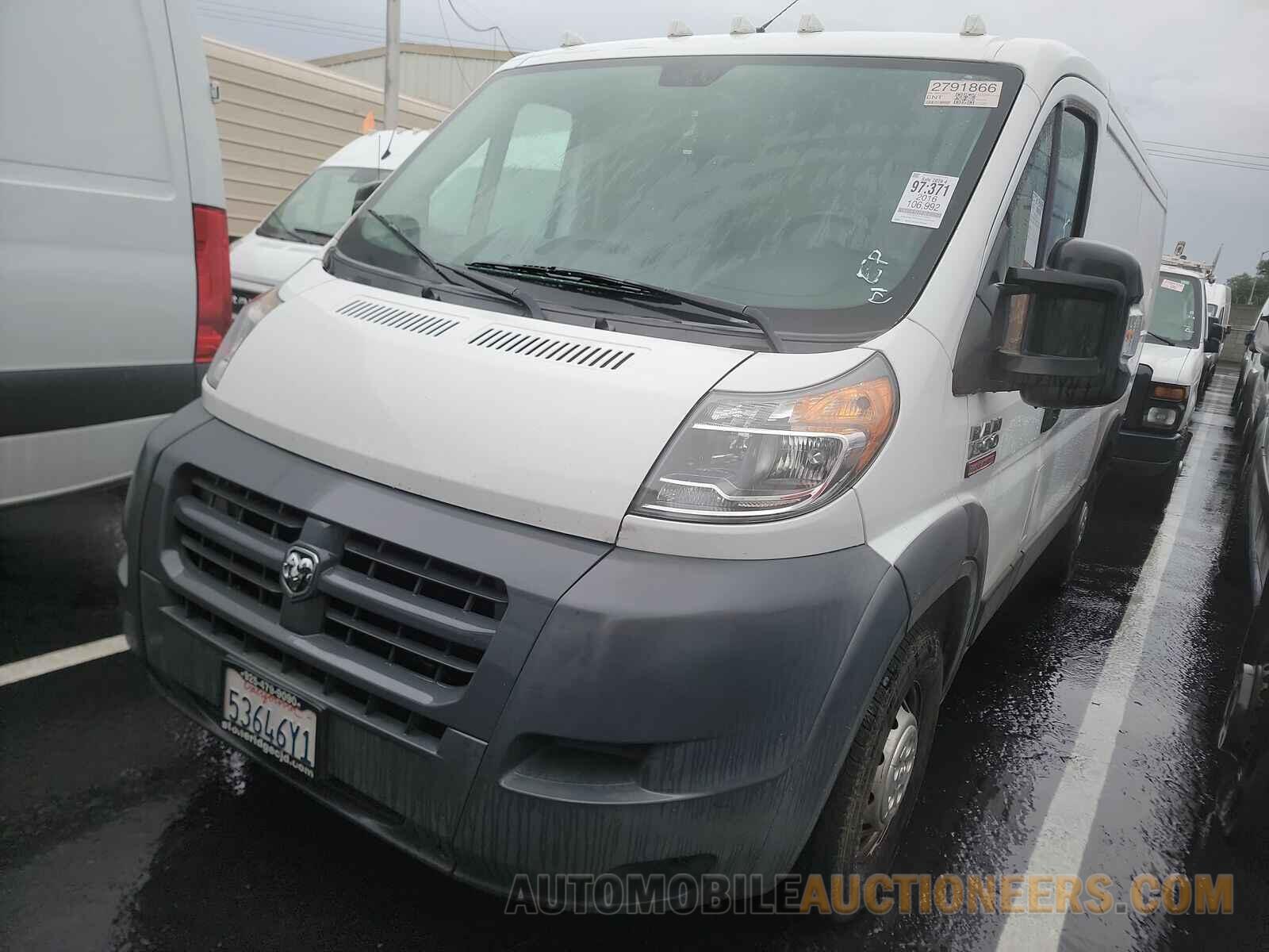 3C6TRVAG8GE136929 Ram ProMaster 2016