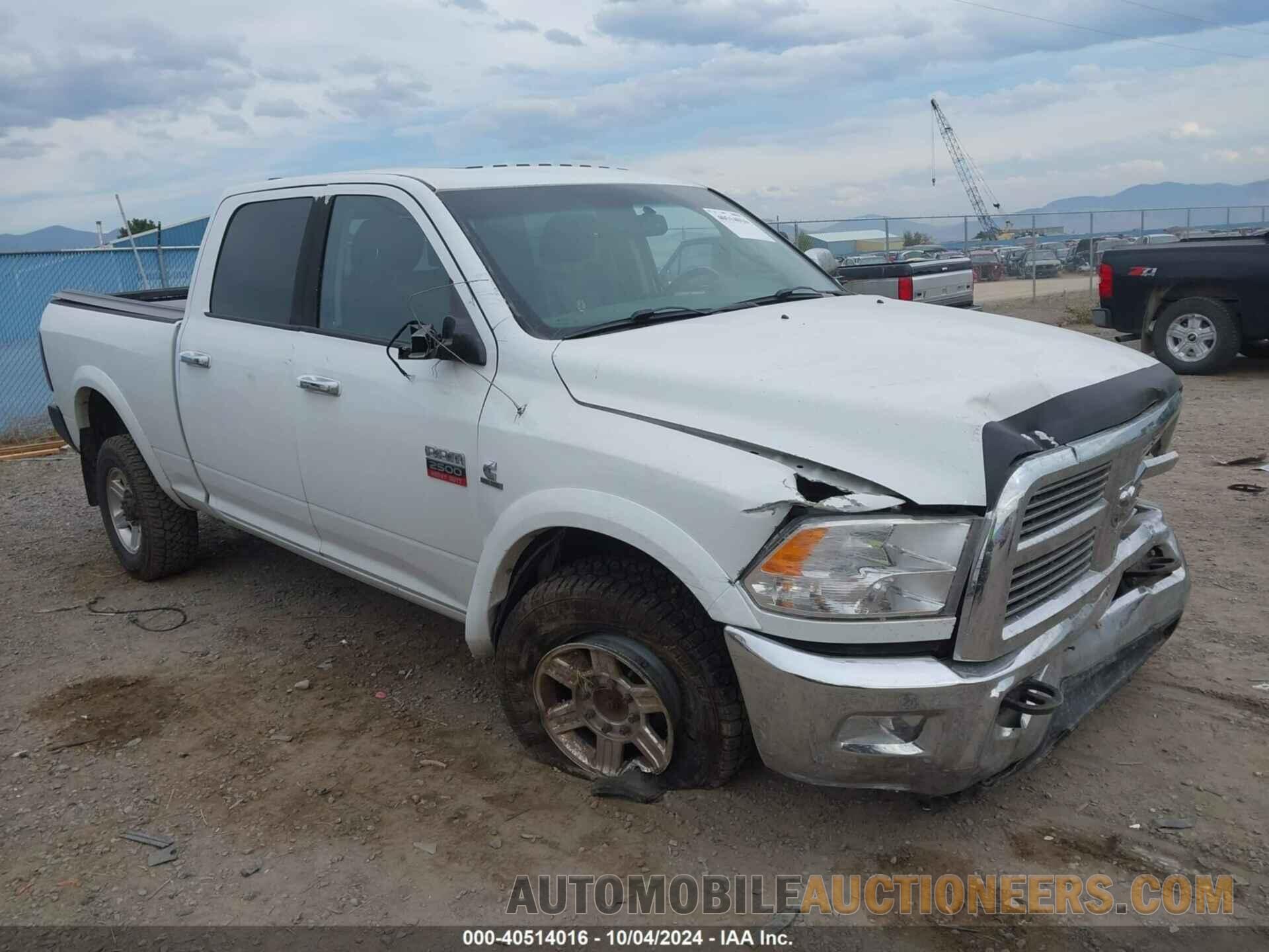 3C6UD5FL1CG316308 RAM 2500 2012