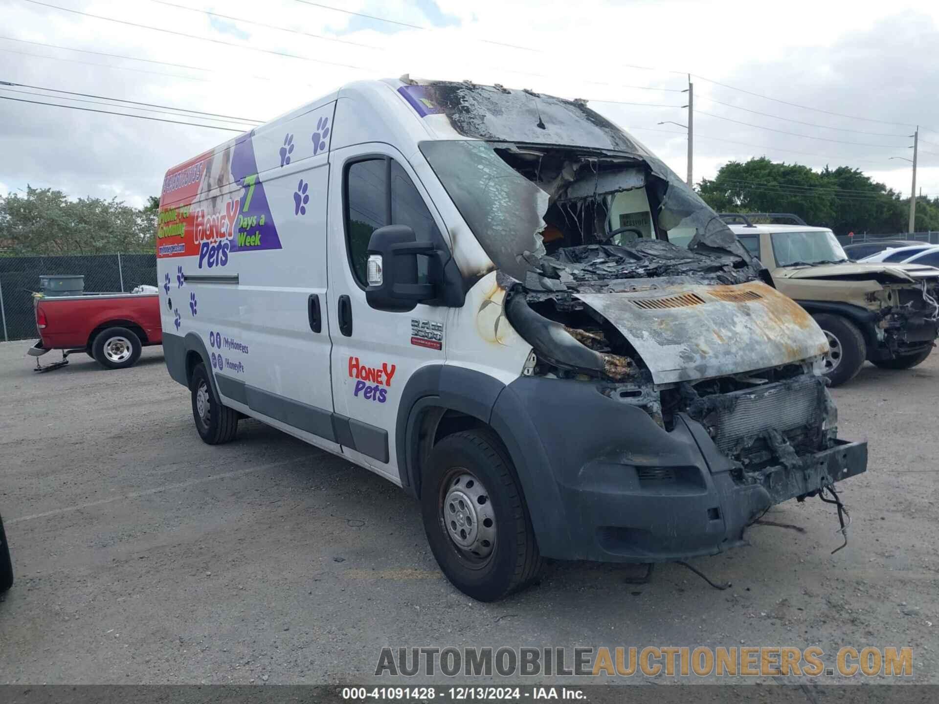 3C6URVJG1JE119854 RAM PROMASTER 3500 2018