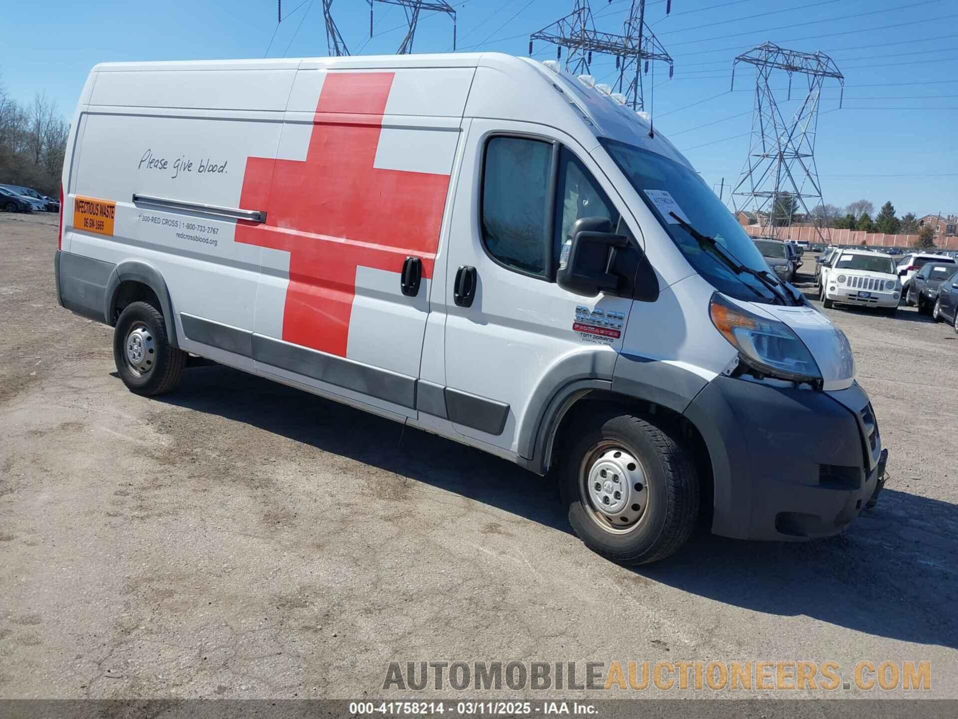 3C6URVJG1JE152160 RAM PROMASTER 3500 2018