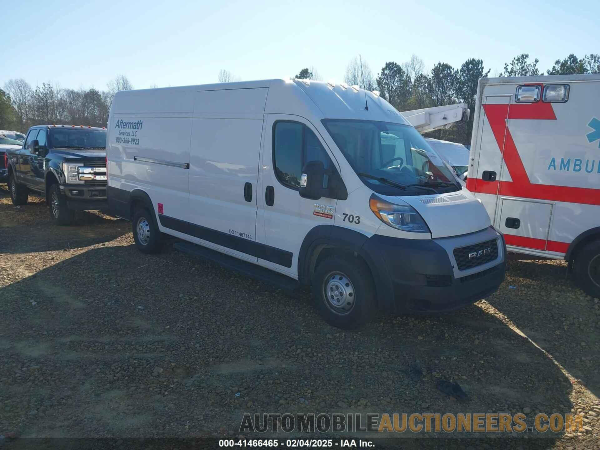 3C6URVJG4KE500499 RAM PROMASTER 3500 2019