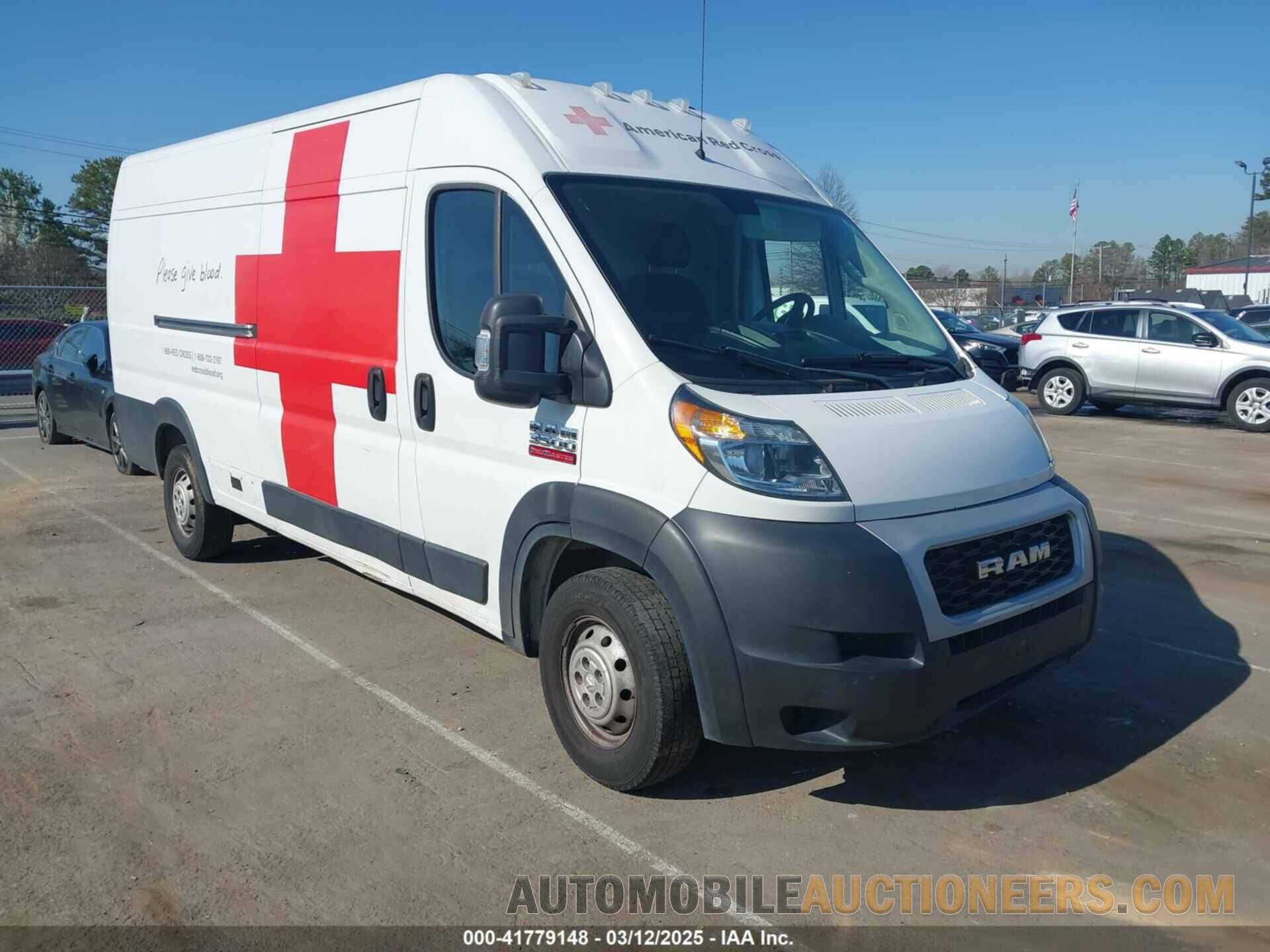 3C6URVJG6KE560302 RAM PROMASTER 3500 2019