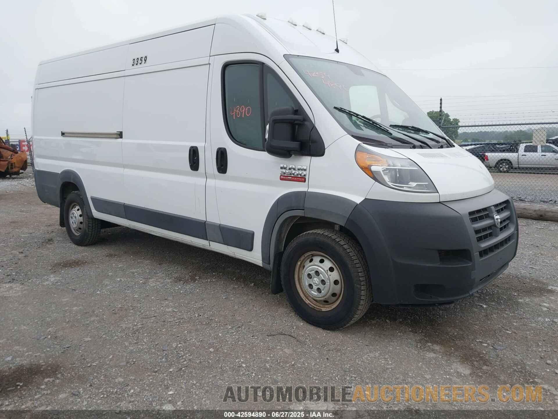 3C6URVJG9JE158739 RAM PROMASTER 3500 2018