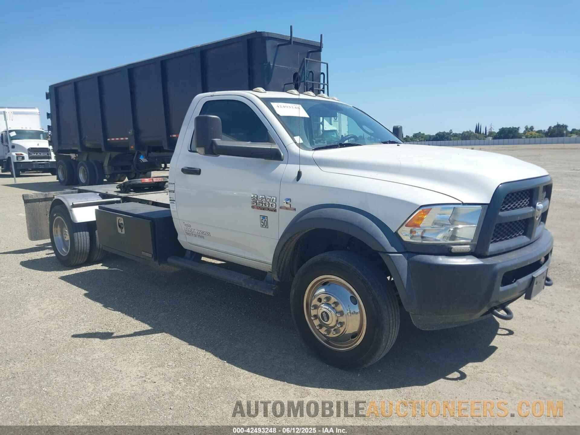3C7WRMBL7JG263942 RAM 5500 CHASSIS 2018