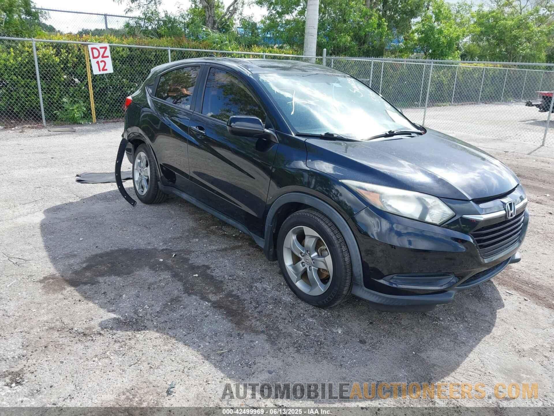 3CZRU5H32HM727909 HONDA HR-V 2017