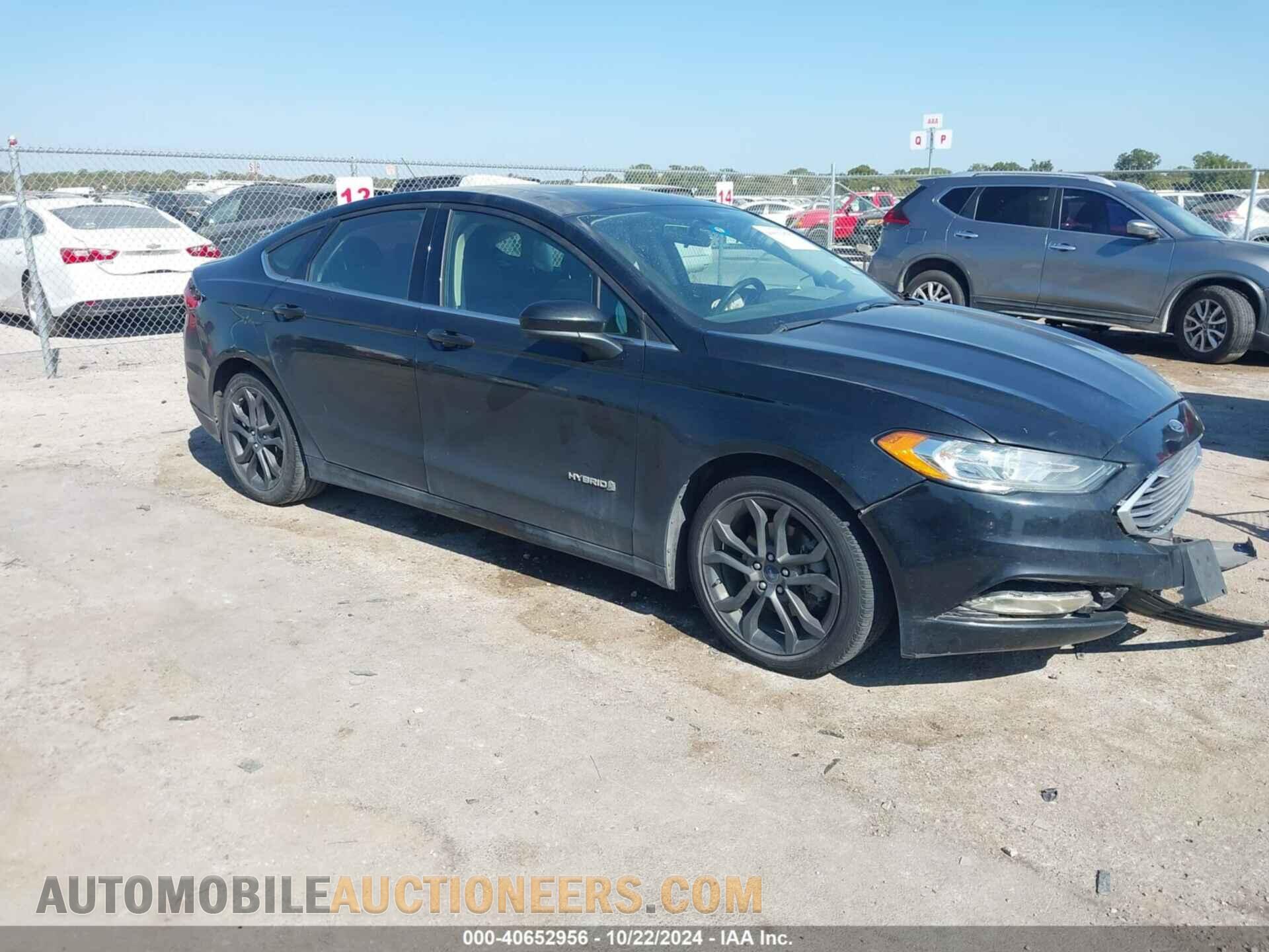 3FA6P0LU7JR102844 FORD FUSION HYBRID 2018