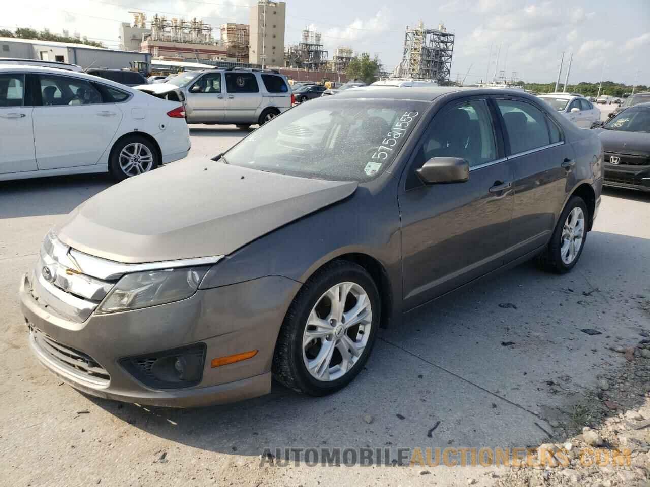 3FAHP0HA7CR293627 FORD FUSION 2012