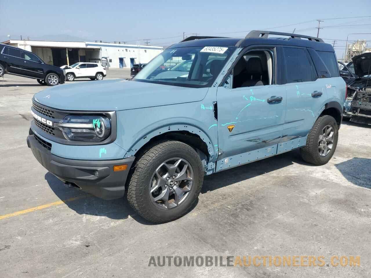 3FMCR9D90MRB07891 FORD BRONCO 2021