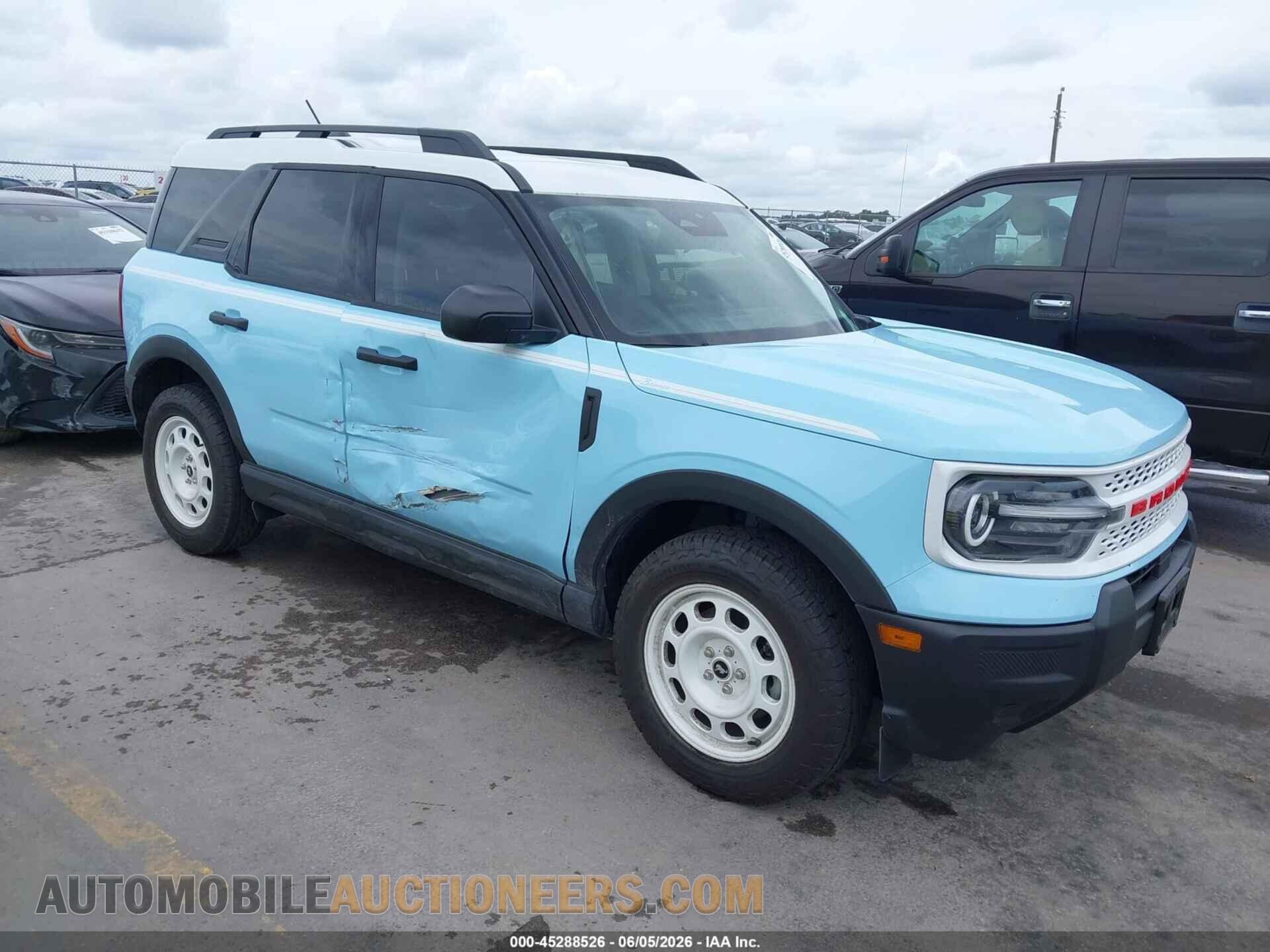 3FMCR9GN6SRF62637 FORD BRONCO SPORT 2025