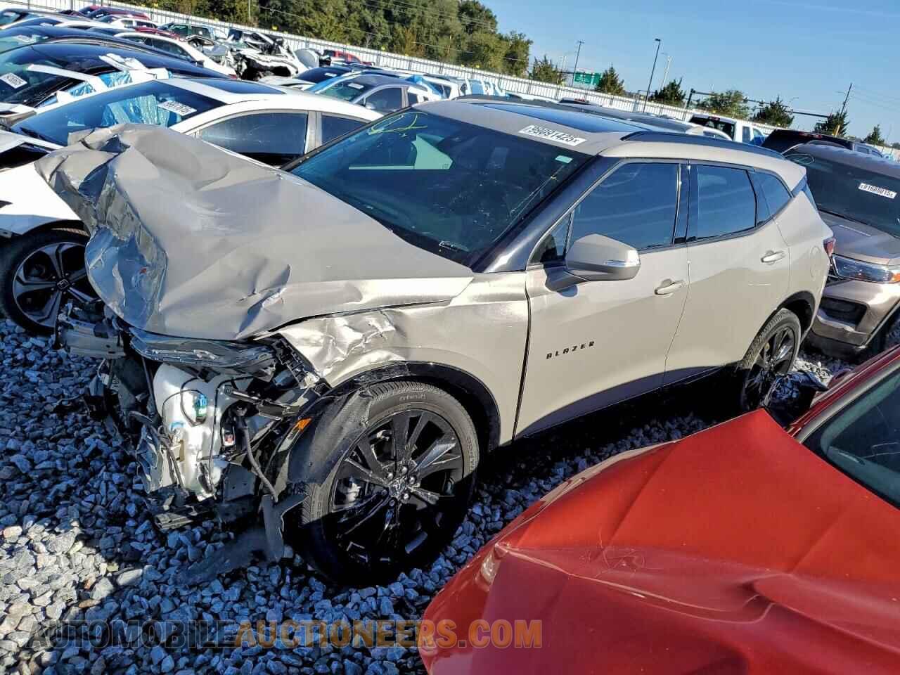 3GNKBERS1MS558014 CHEVROLET BLAZER 2021