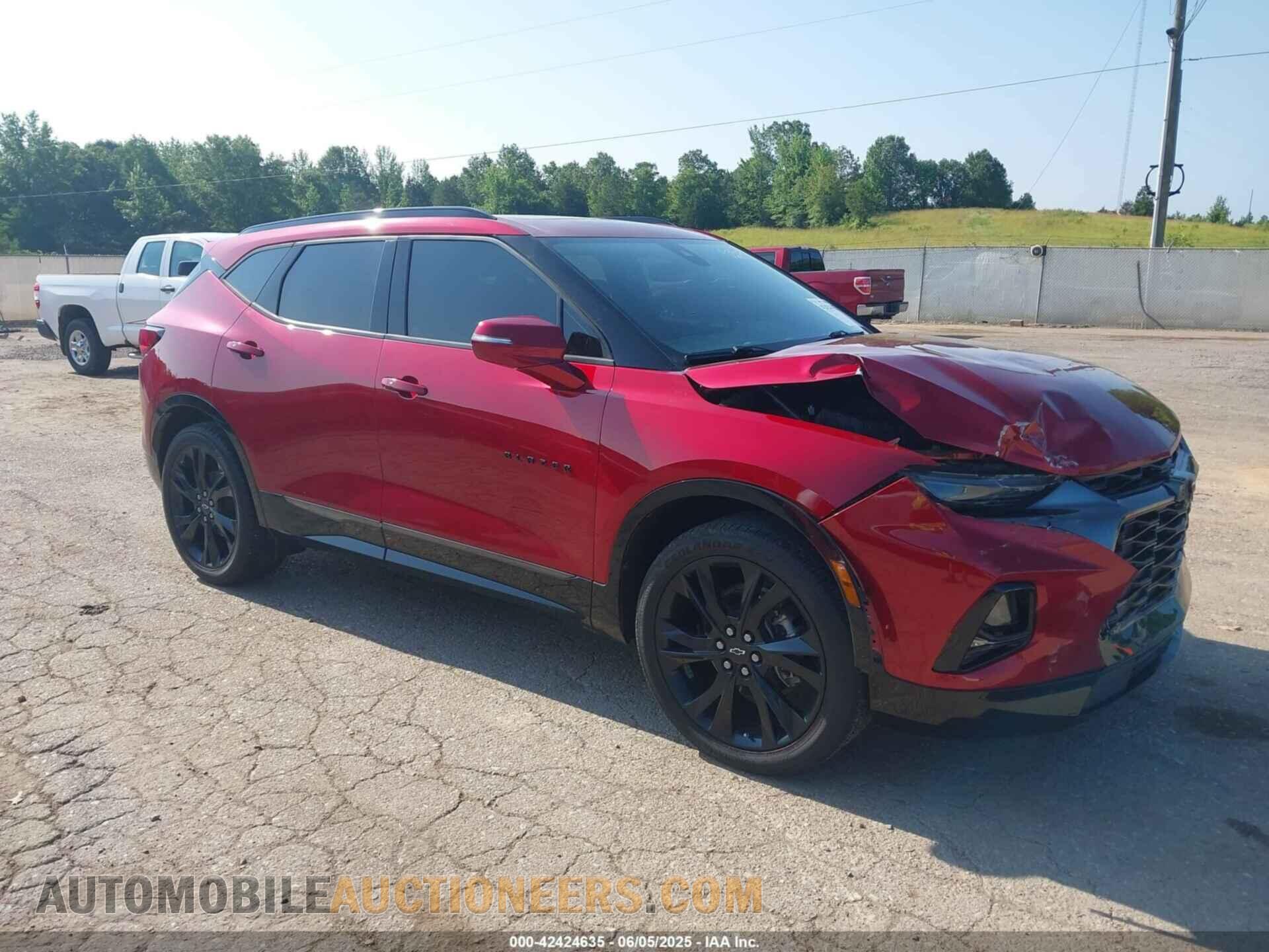 3GNKBERS2MS503863 CHEVROLET BLAZER 2021