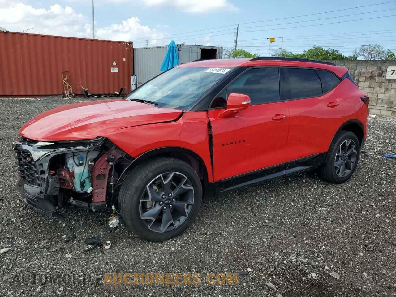 3GNKBERS7LS541278 CHEVROLET BLAZER 2020