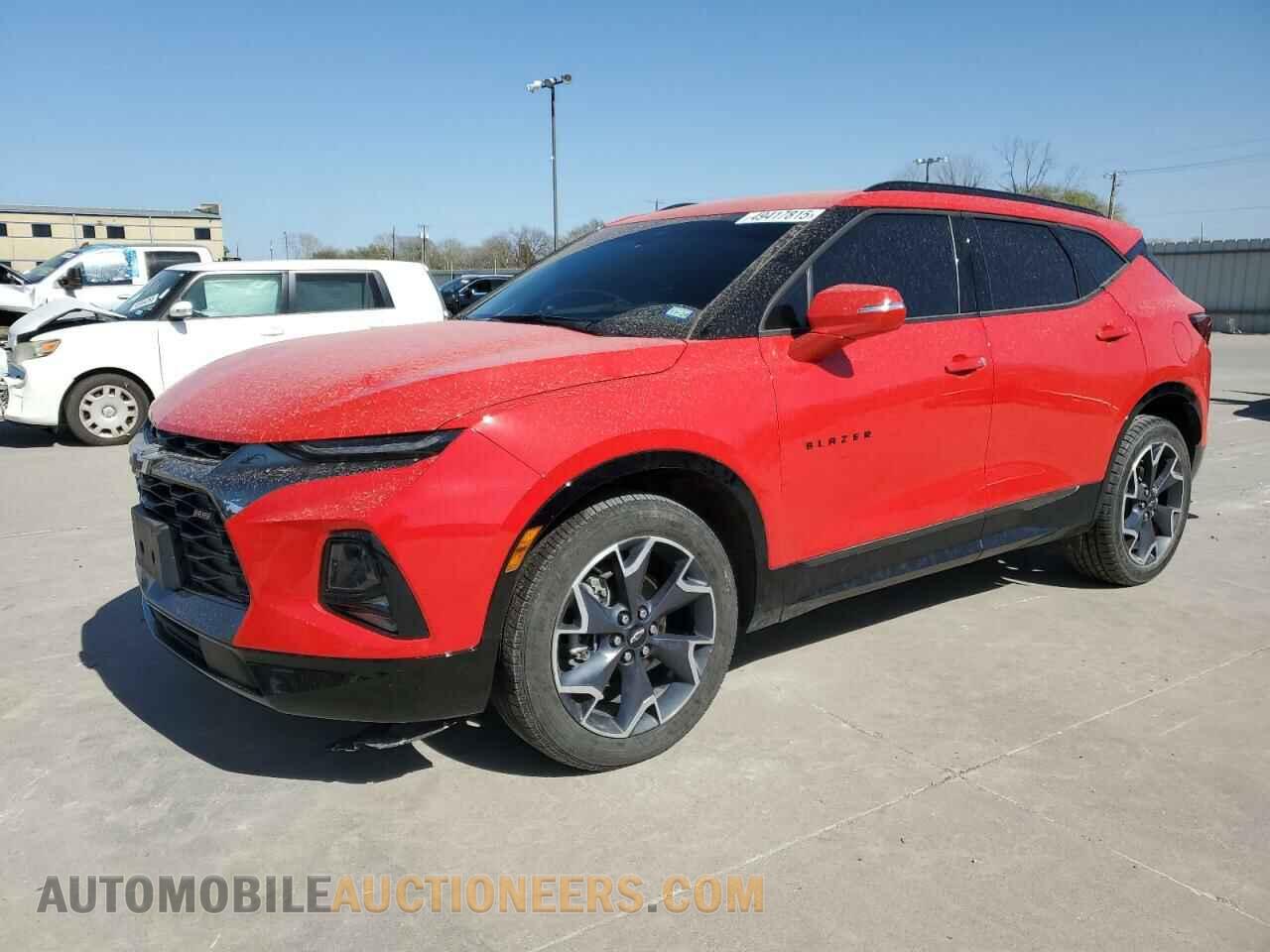 3GNKBERS8MS523082 CHEVROLET BLAZER 2021