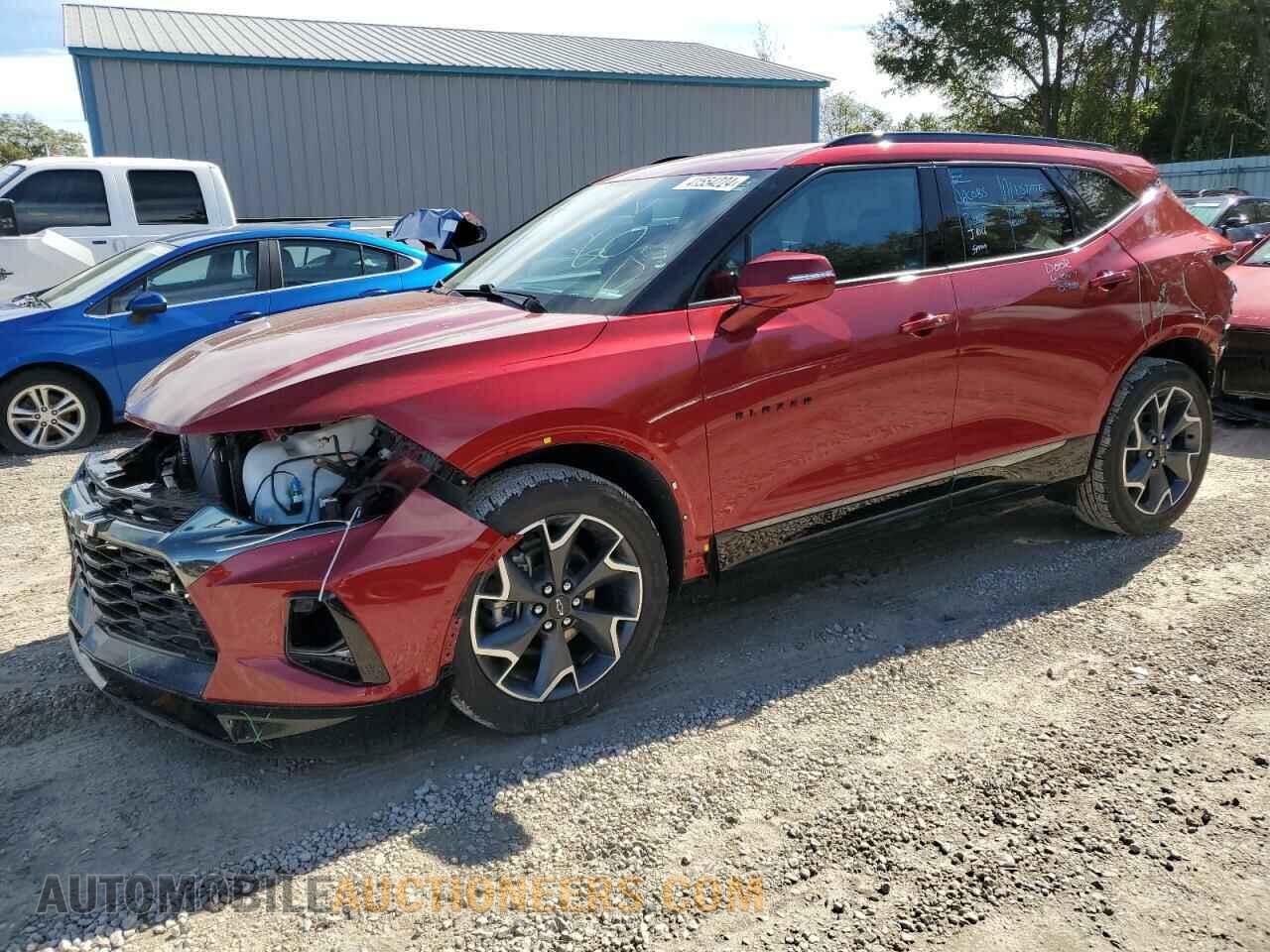 3GNKBERSXMS525948 CHEVROLET BLAZER 2021