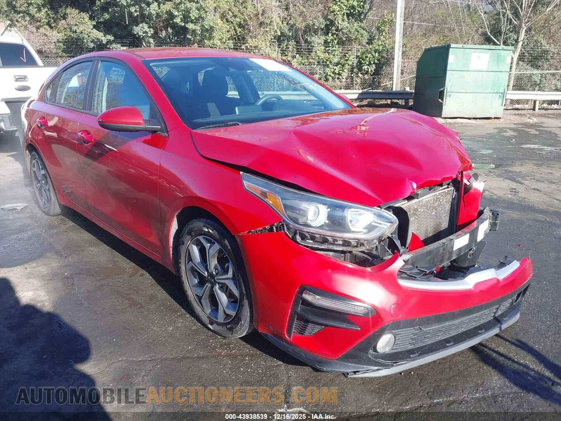 3KPF24AD8LE169708 KIA FORTE 2020