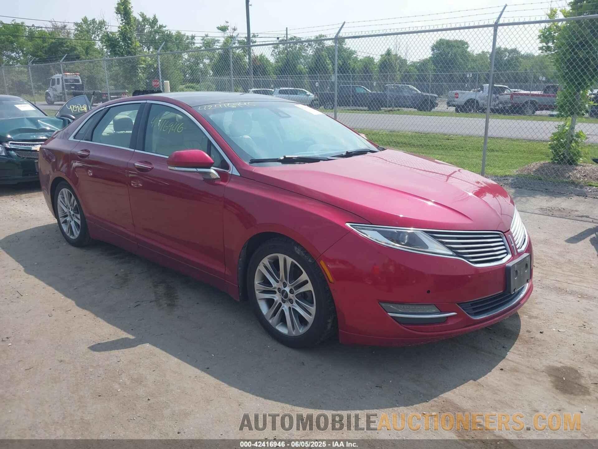 3LN6L2LU6DR816112 LINCOLN MKZ HYBRID 2013