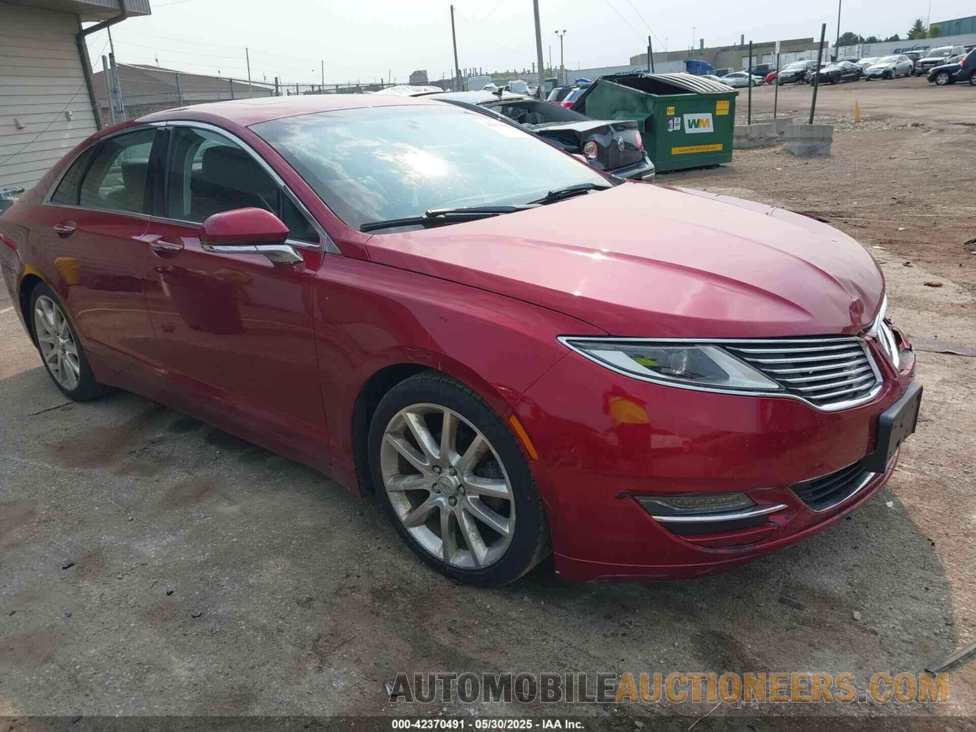 3LN6L2LUXGR631548 LINCOLN MKZ HYBRID 2016