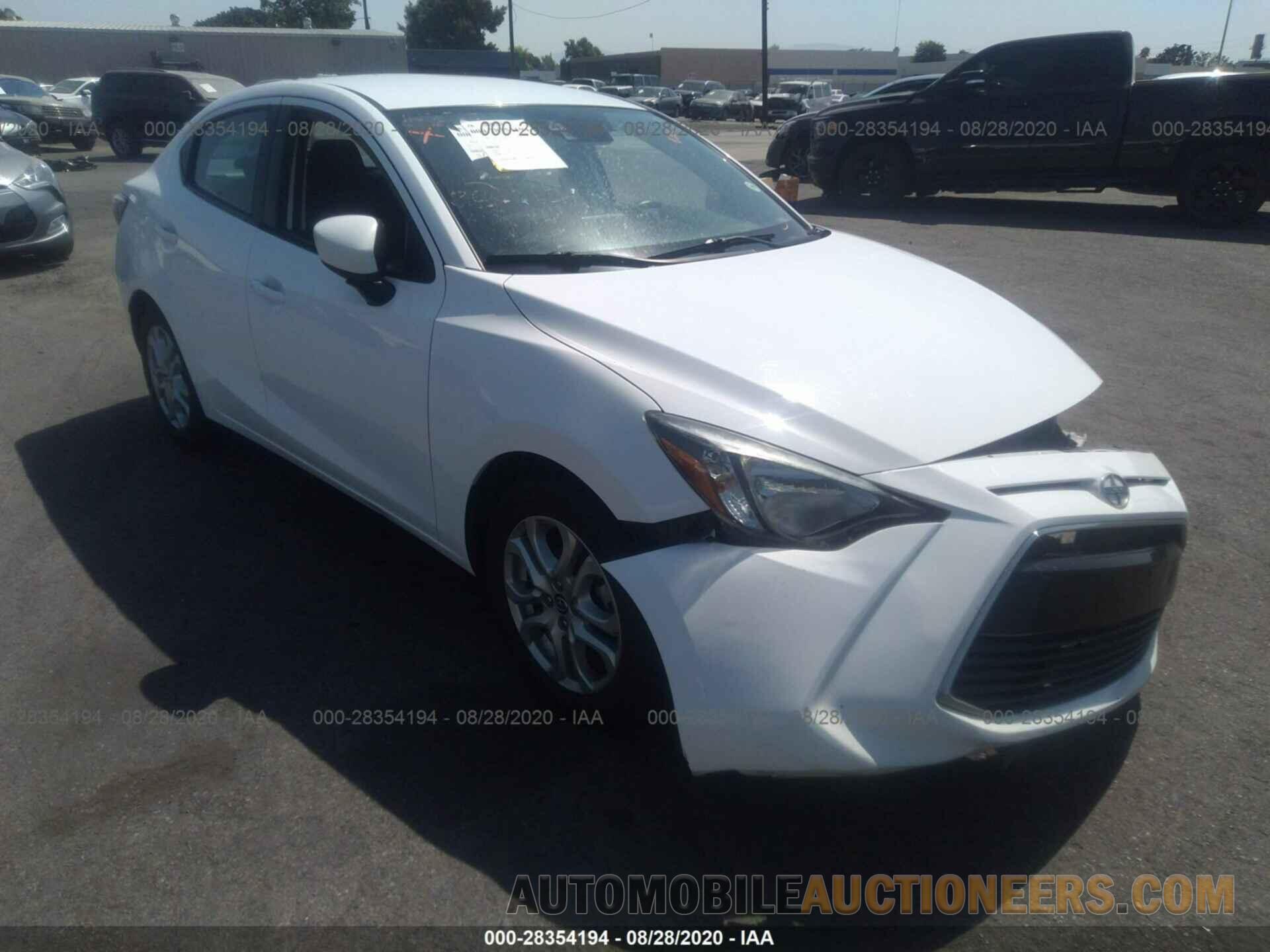 3MYDLBZVXGY106587 SCION IA 2016