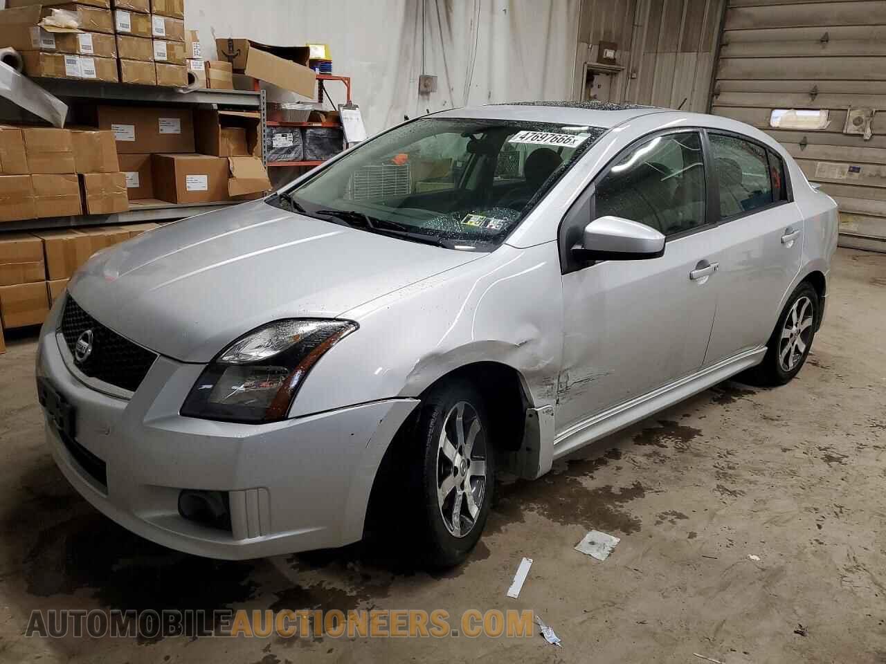 3N1AB6AP1CL782834 NISSAN SENTRA 2012