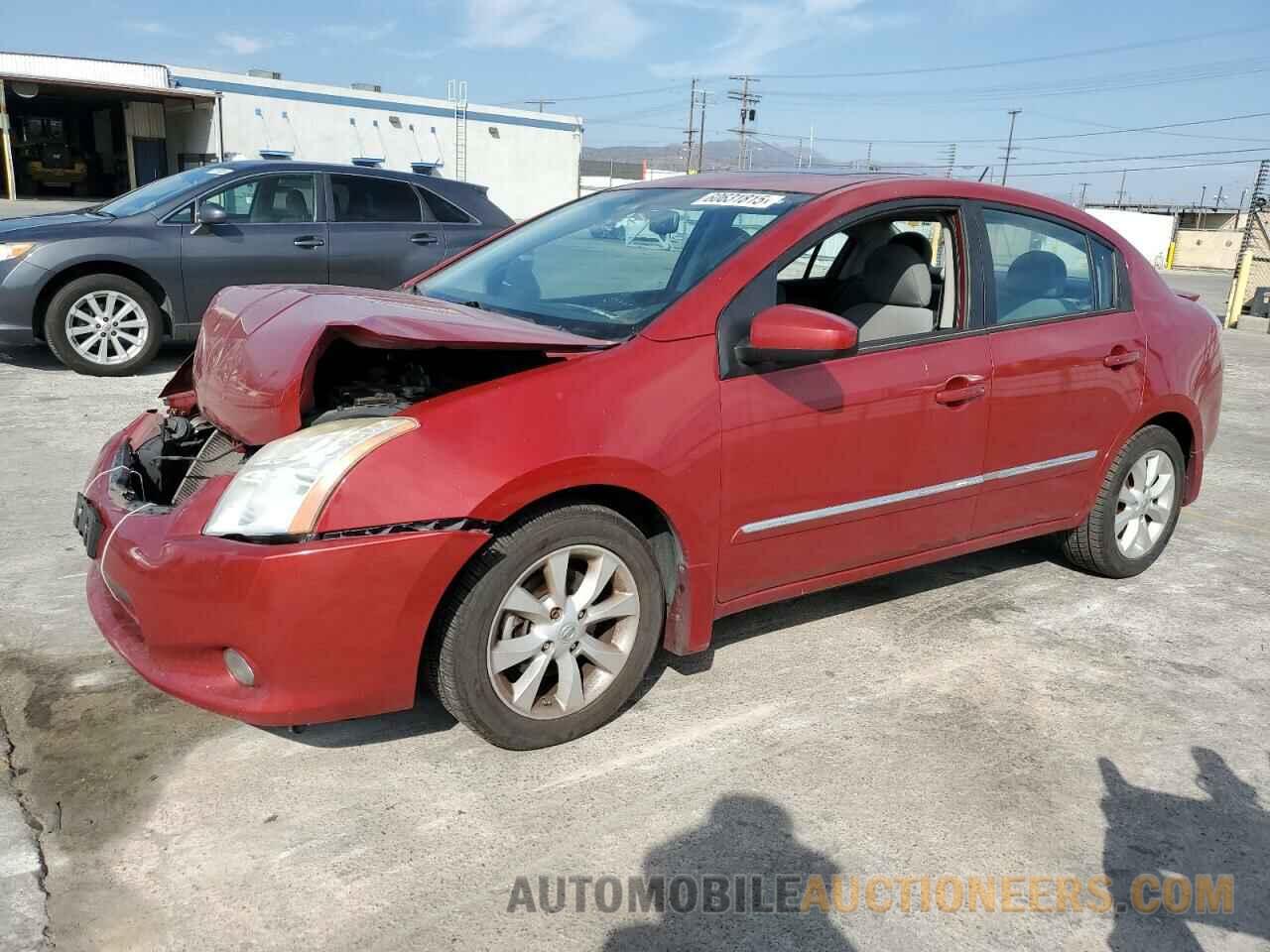 3N1AB6AP4CL709523 NISSAN SENTRA 2012