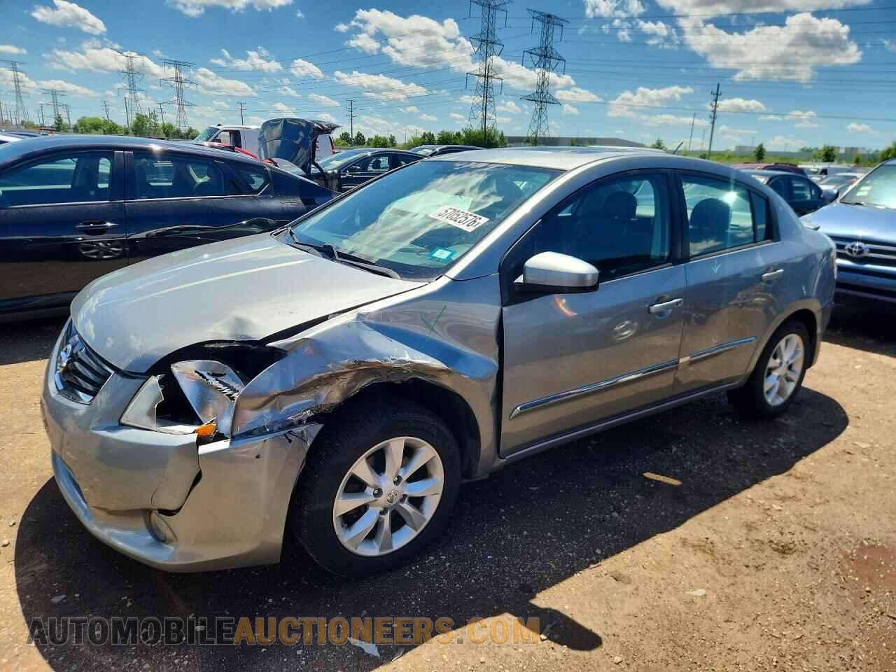 3N1AB6AP5CL766183 NISSAN SENTRA 2012