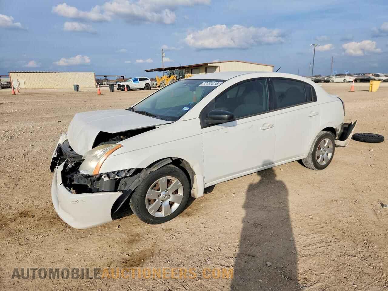 3N1AB6AP6CL725142 NISSAN SENTRA 2012