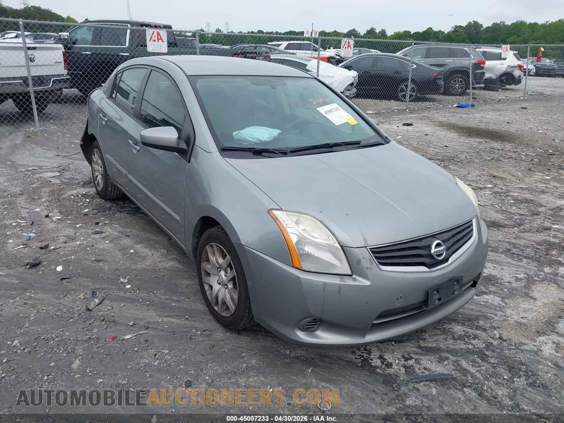 3N1AB6AP8CL720413 NISSAN SENTRA 2012