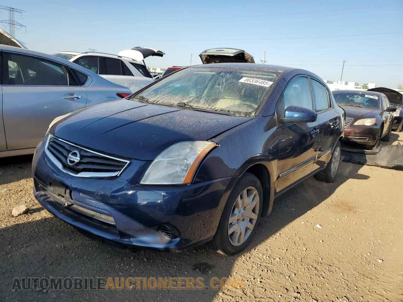 3N1AB6AP8CL782877 NISSAN SENTRA 2012