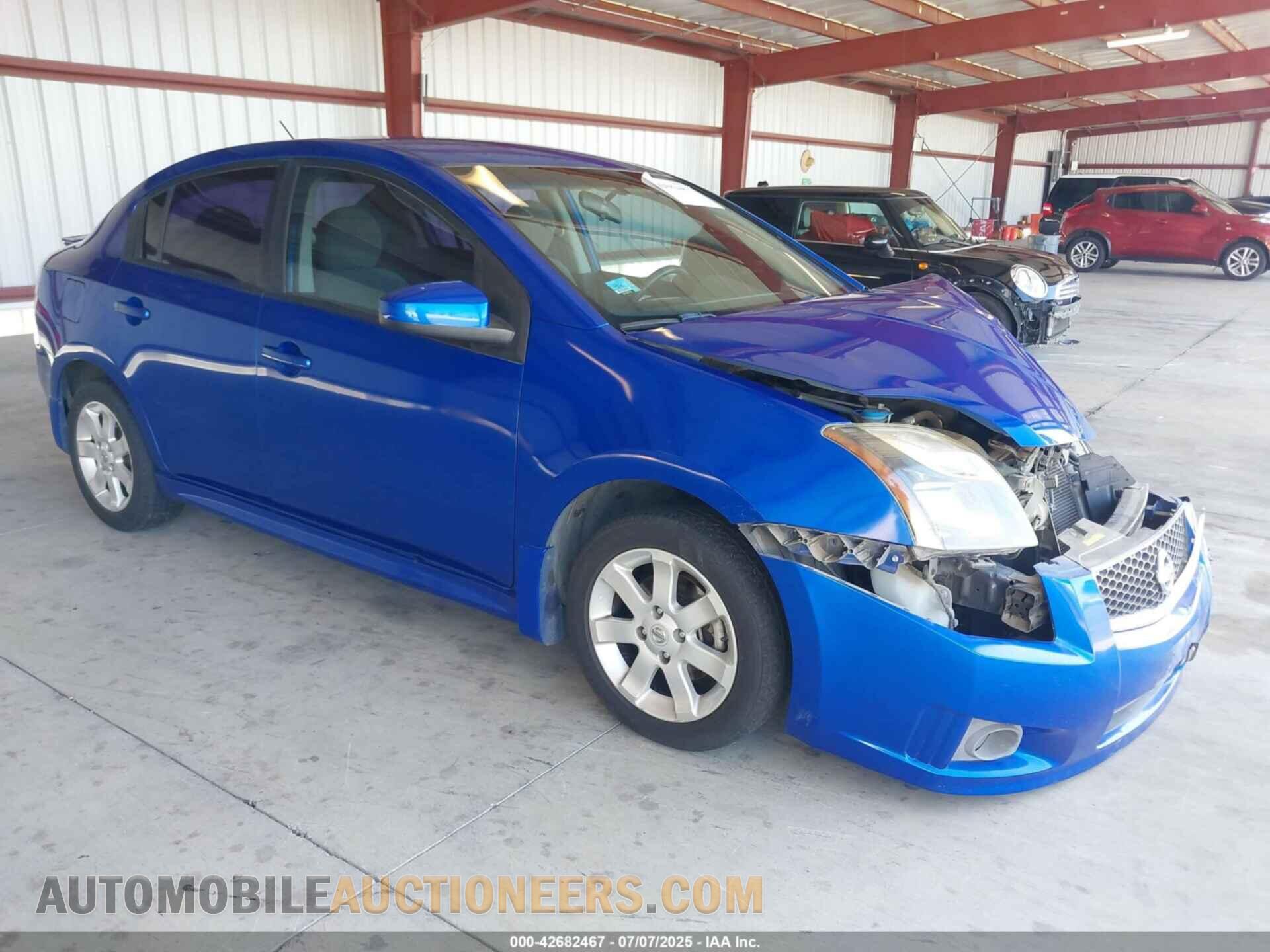 3N1AB6APXCL720607 NISSAN SENTRA 2012