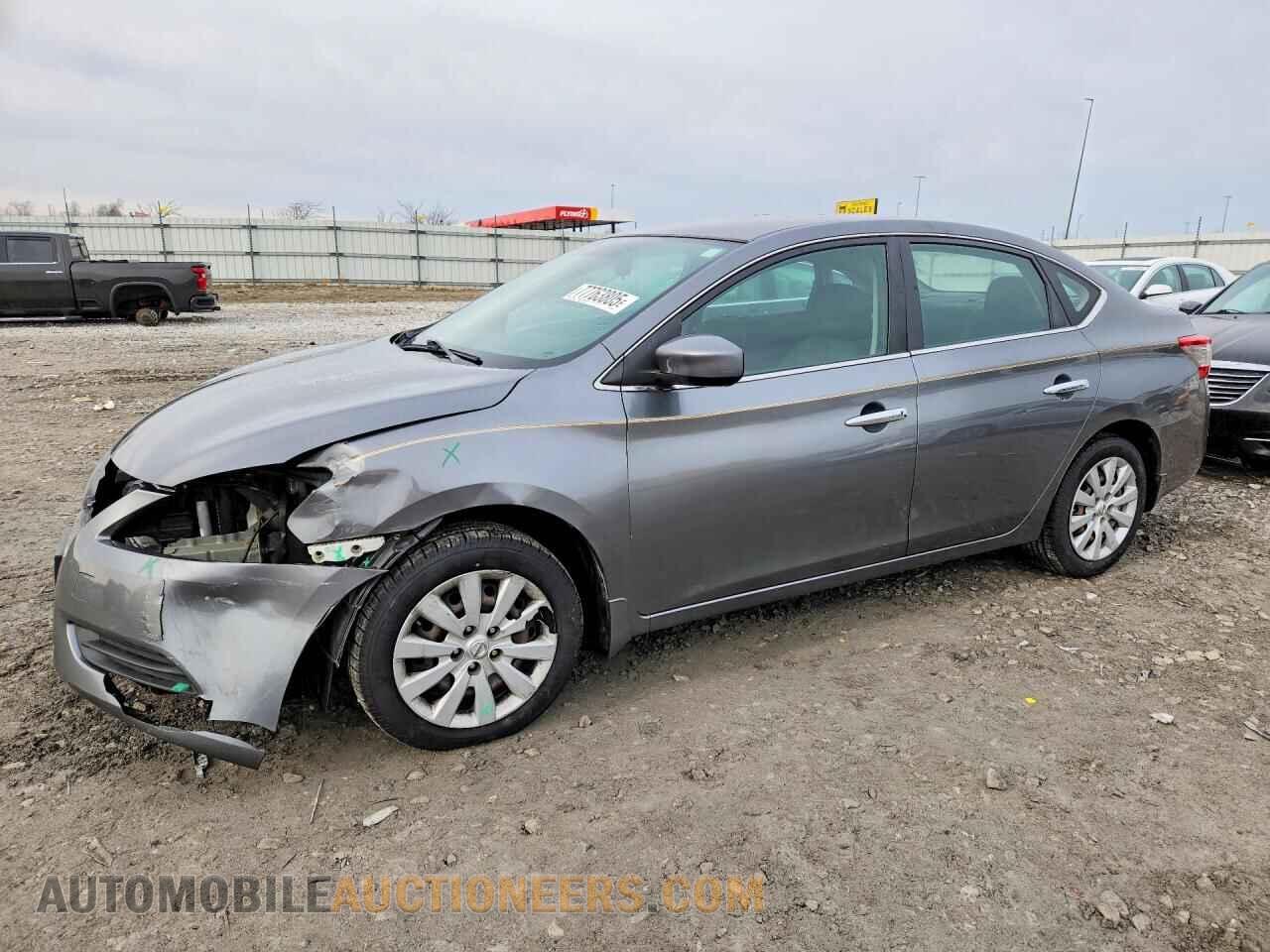 3N1AB7AP0FL686607 NISSAN SENTRA 2015