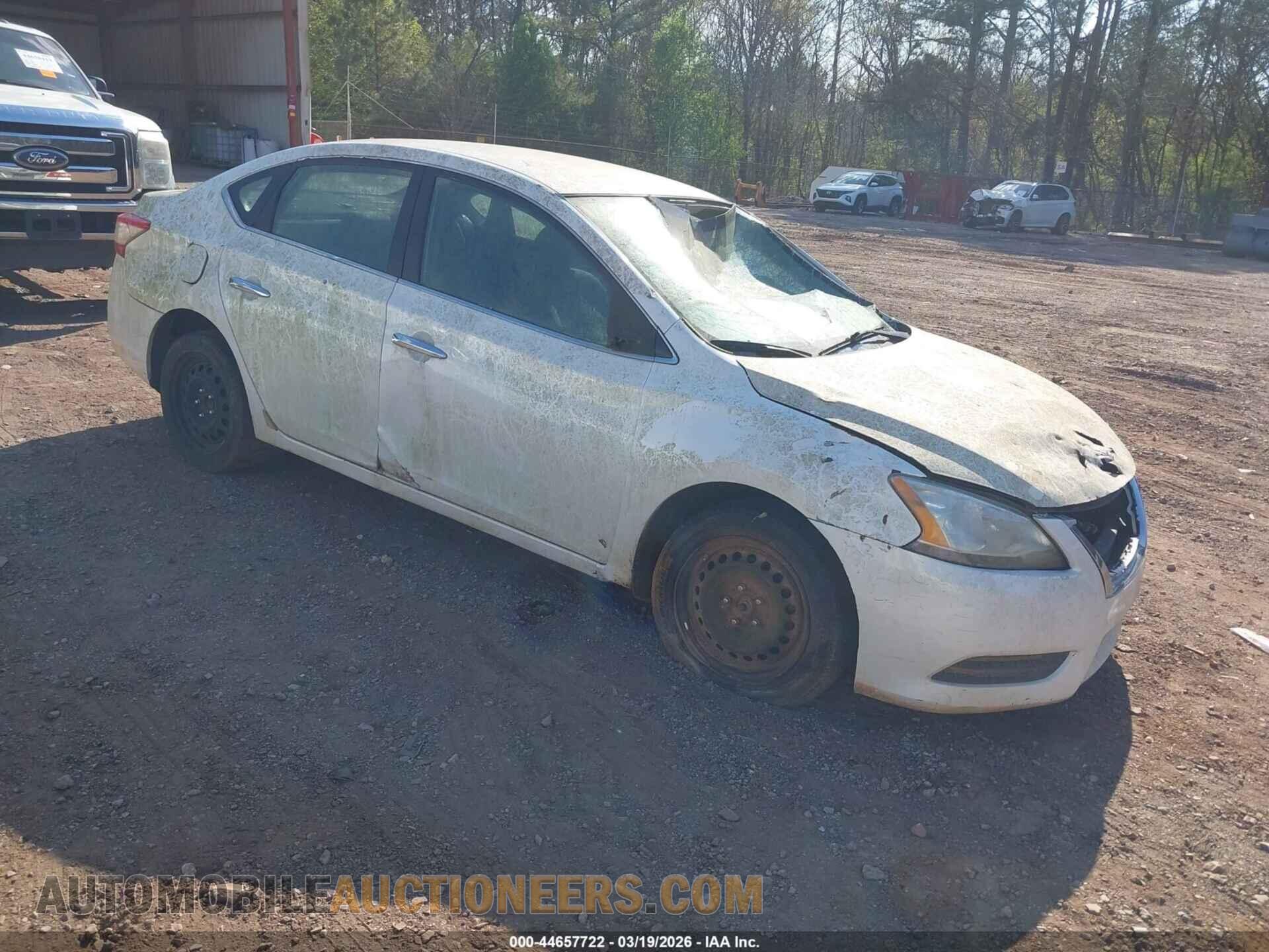 3N1AB7AP2EL653719 NISSAN SENTRA 2014