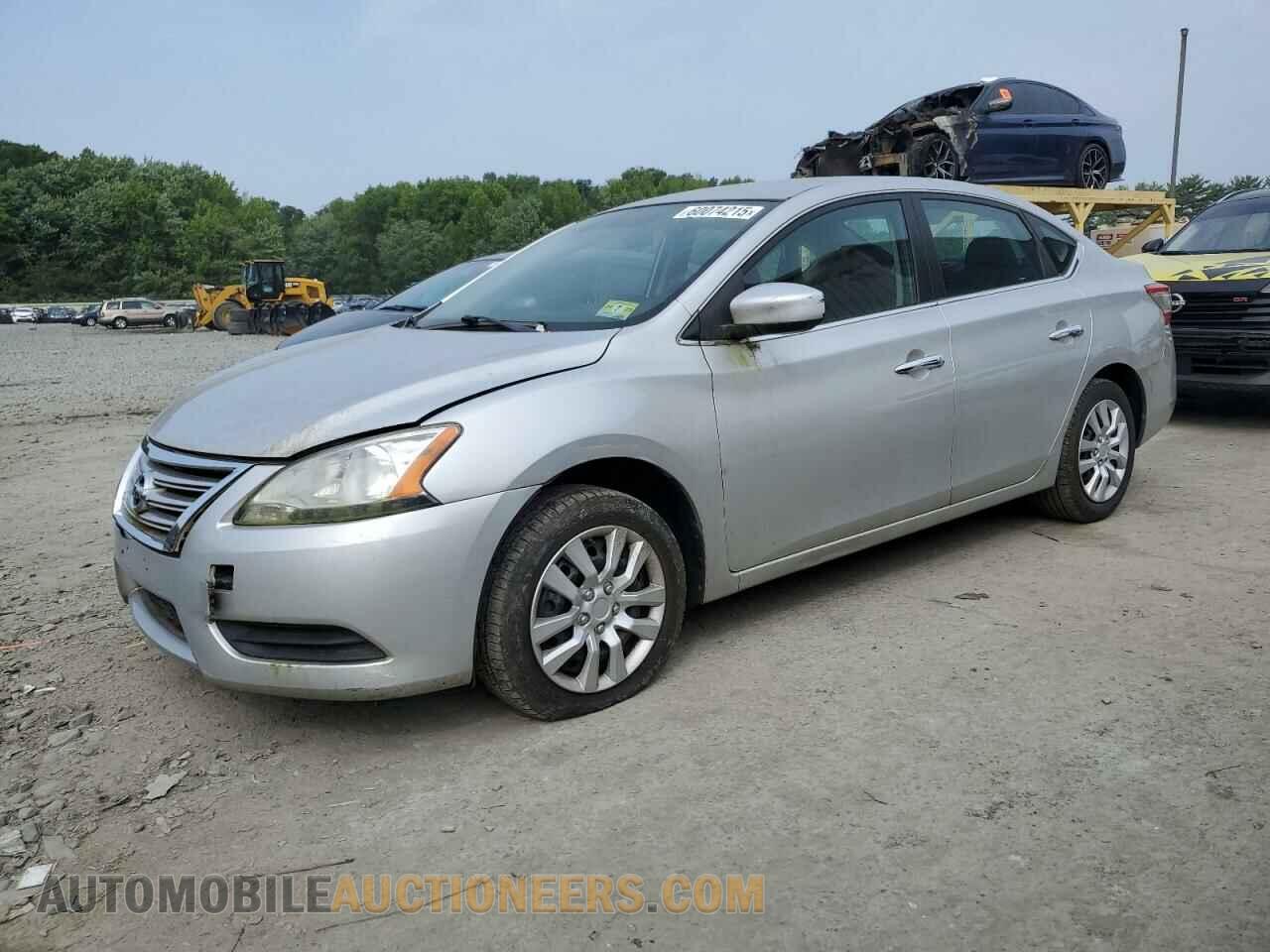 3N1AB7AP2EL673307 NISSAN SENTRA 2014