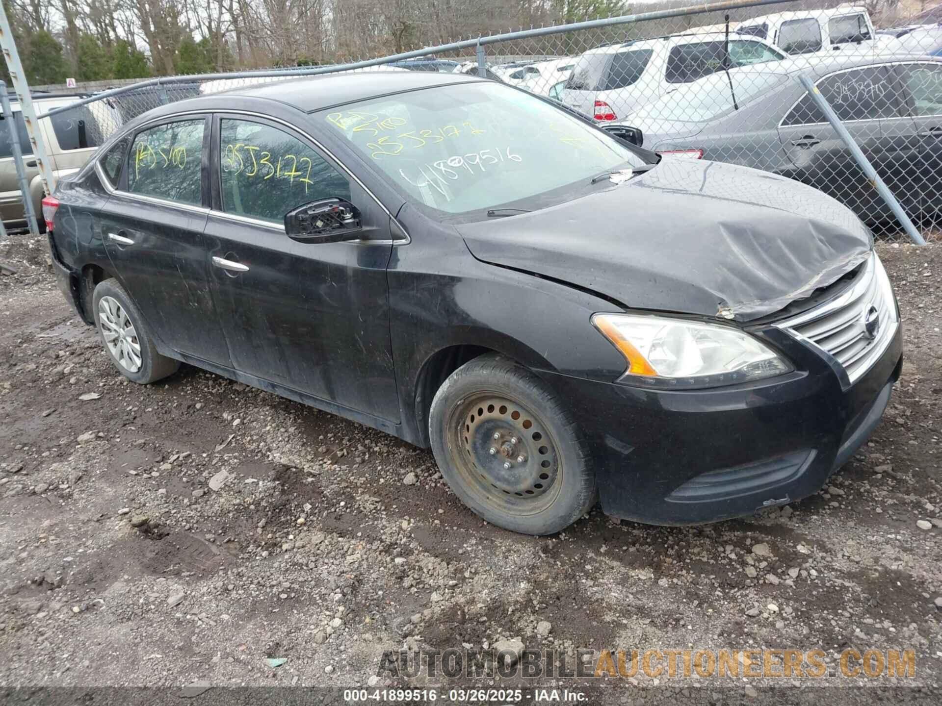 3N1AB7AP2EY230884 NISSAN SENTRA 2014