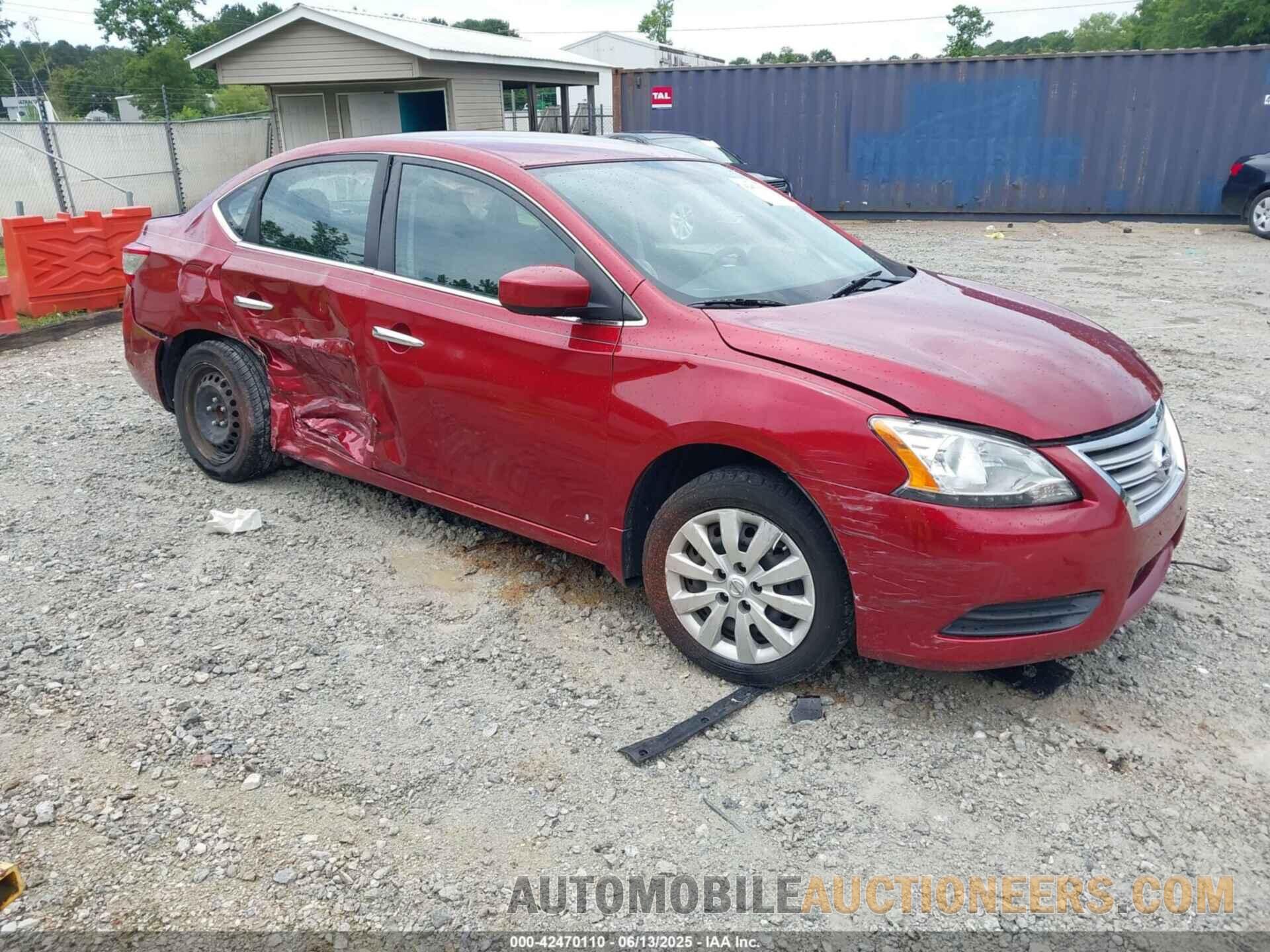 3N1AB7AP2FY273252 NISSAN SENTRA 2015