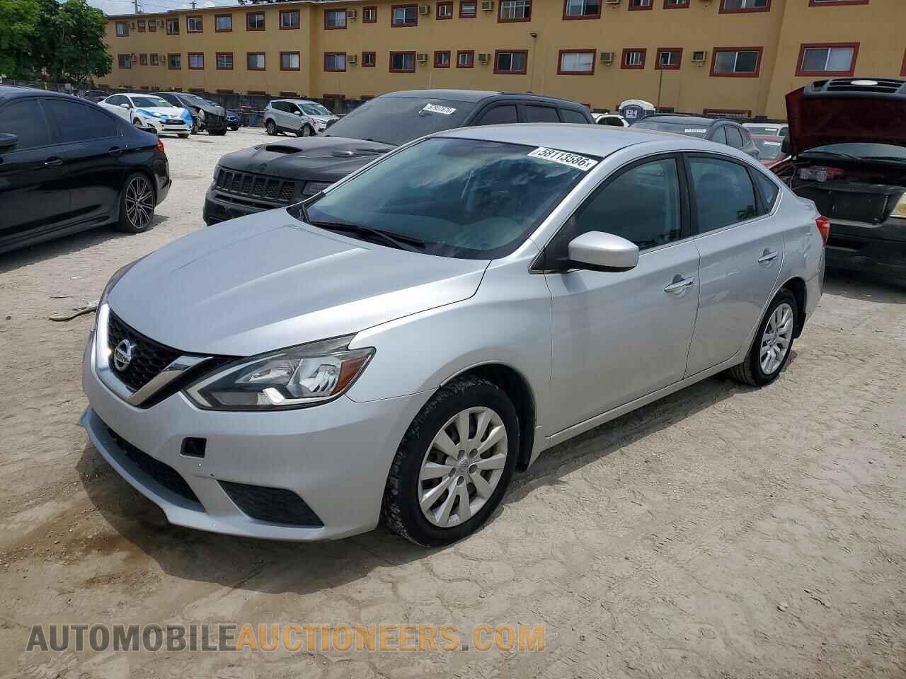 3N1AB7AP3GL683038 NISSAN SENTRA 2016