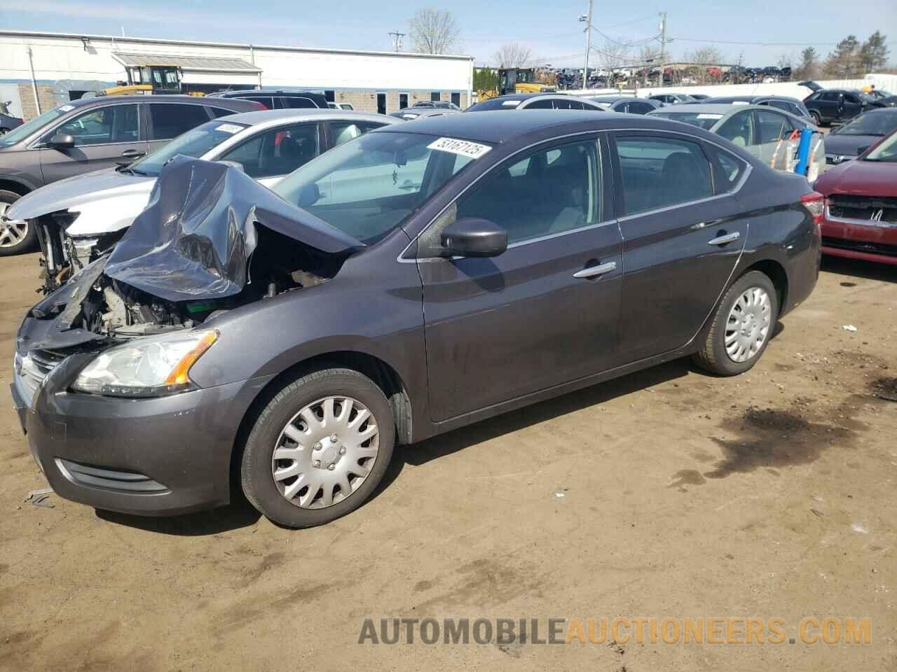 3N1AB7AP4EL670604 NISSAN SENTRA 2014