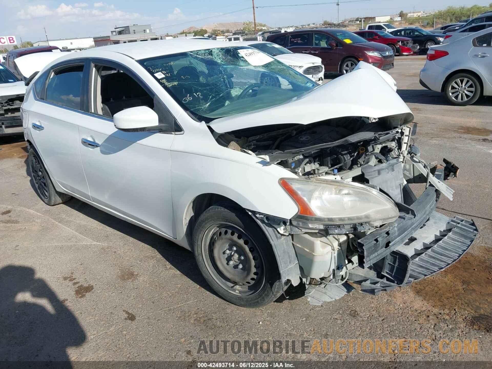 3N1AB7AP4EY252224 NISSAN SENTRA 2014