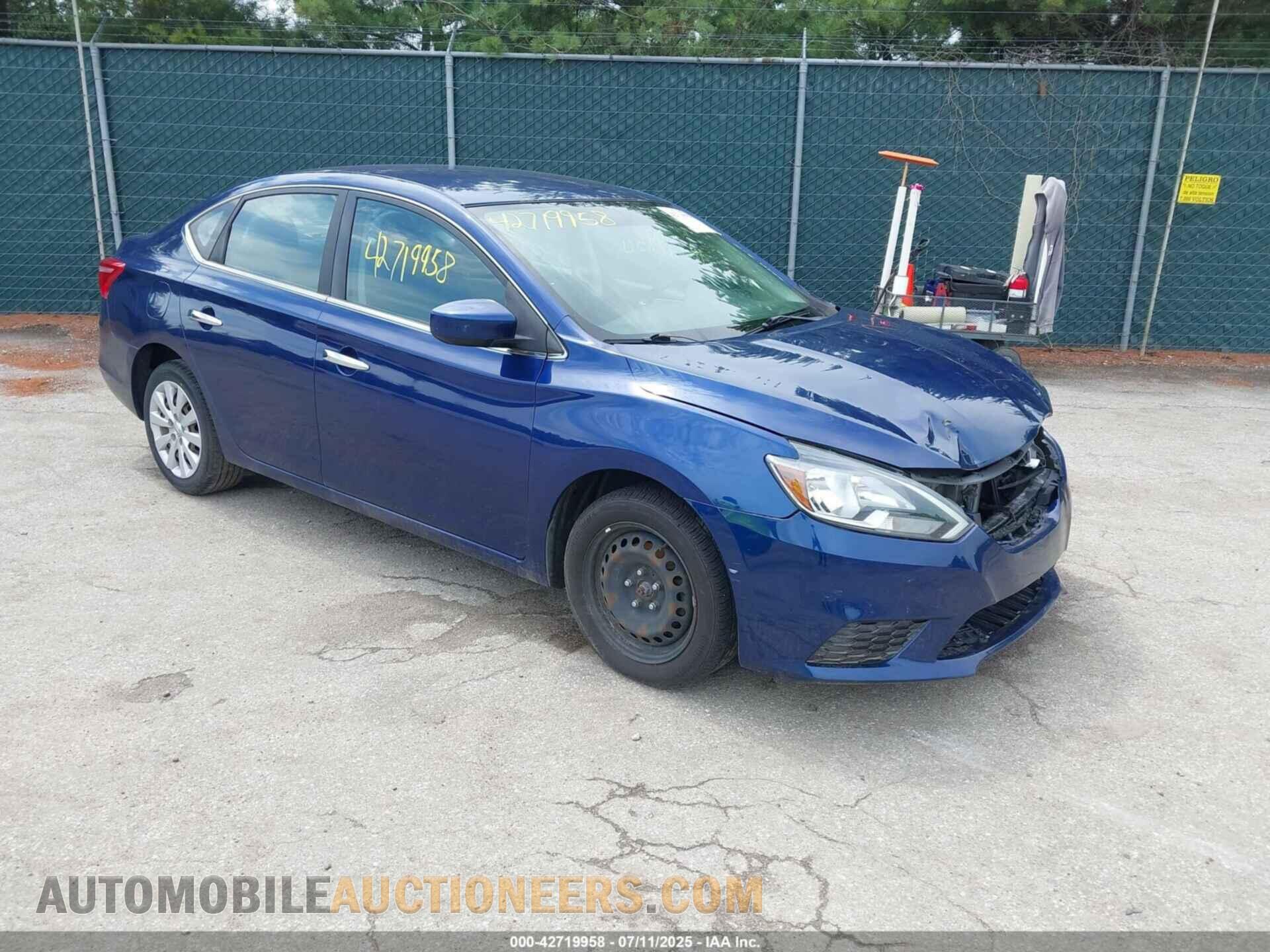 3N1AB7AP4GY253473 NISSAN SENTRA 2016
